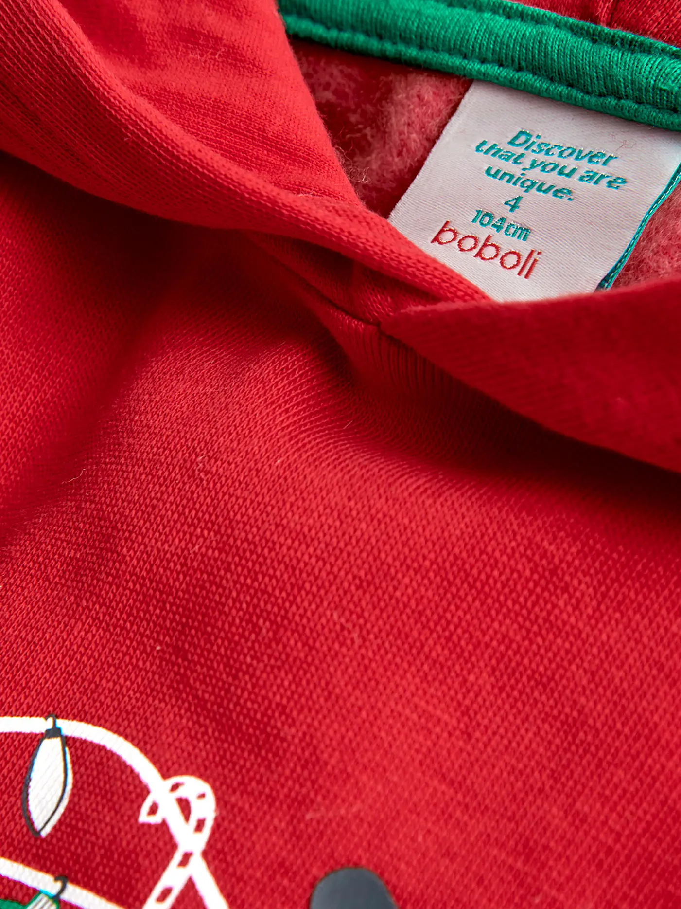 BOBOLI | Jungen Kapuzensweater - Hoodie | rot