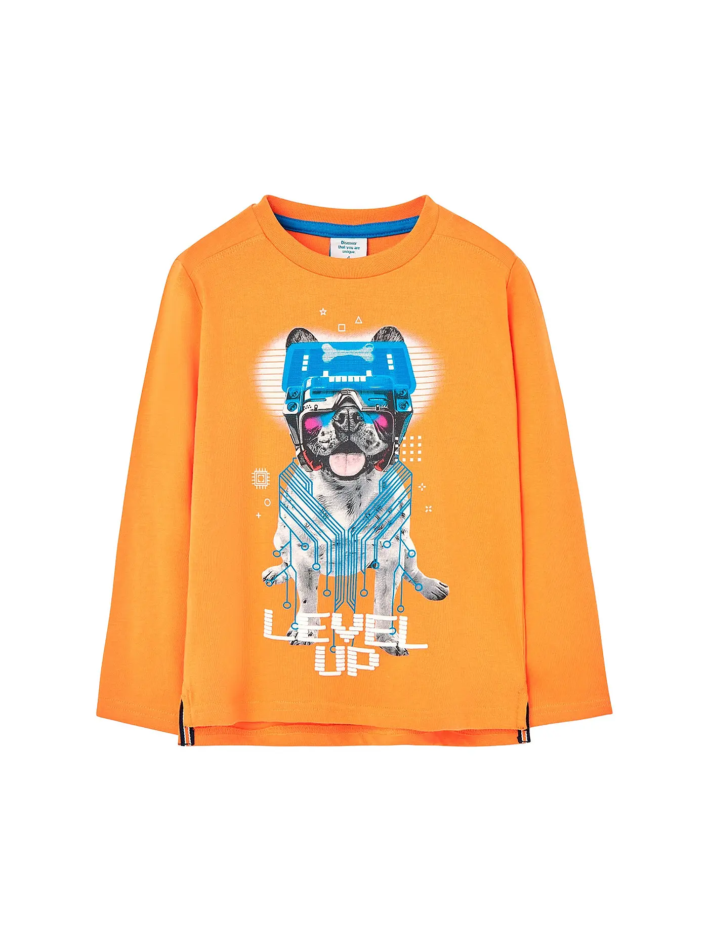 BOBOLI | Jungen Langarmshirt | orange