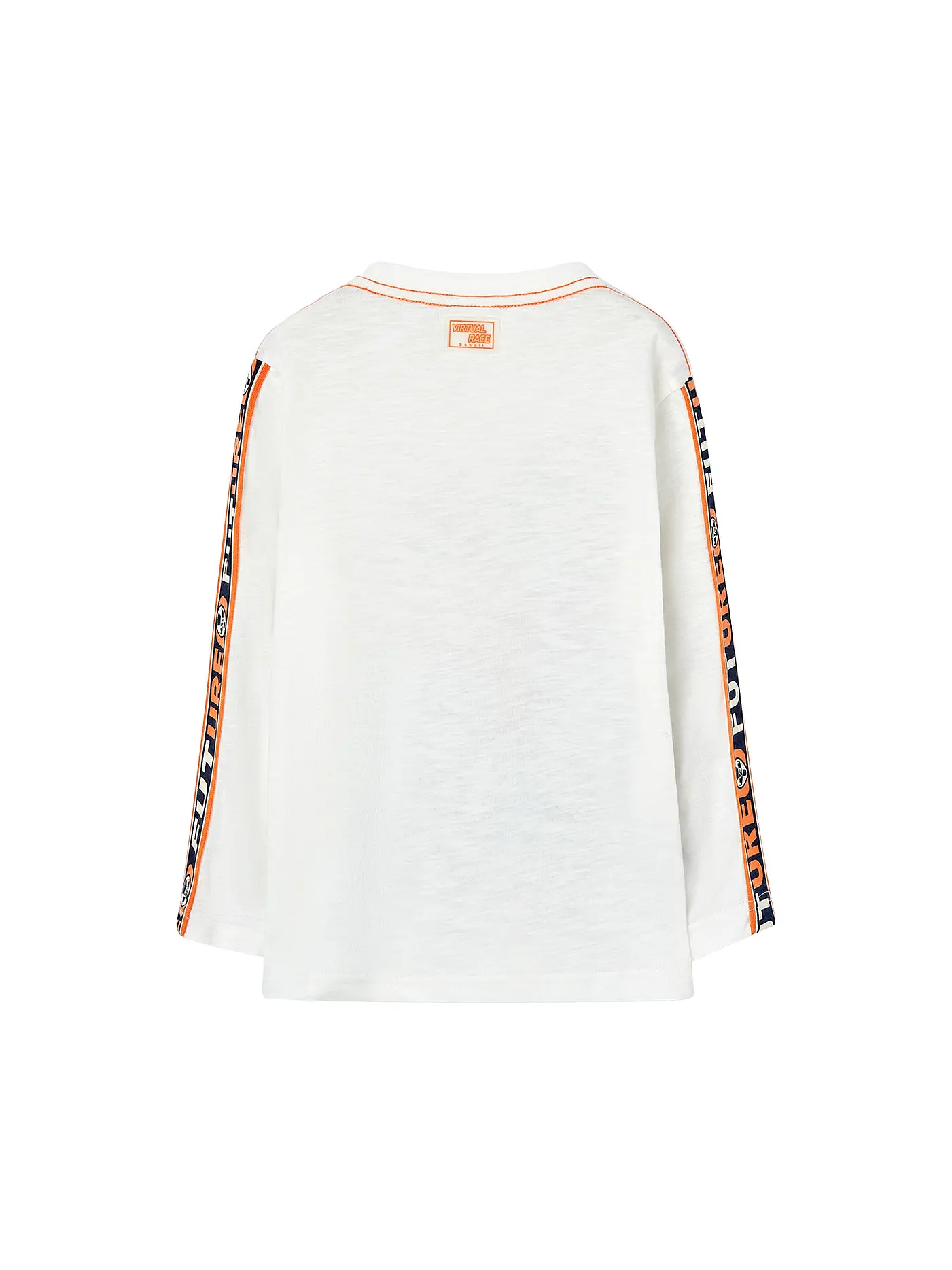 BOBOLI | Jungen Langarmshirt | weiss