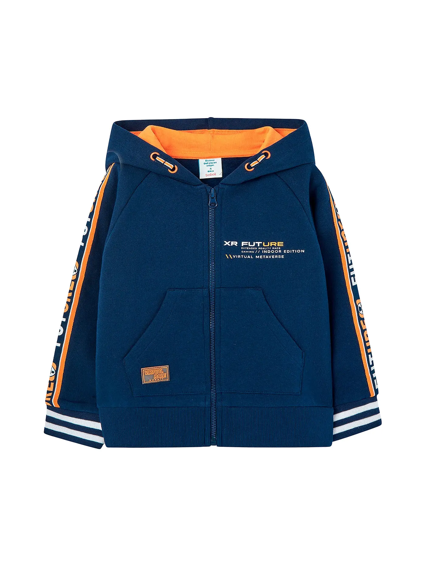 BOBOLI | Jungen Sweatjacke | dunkelblau