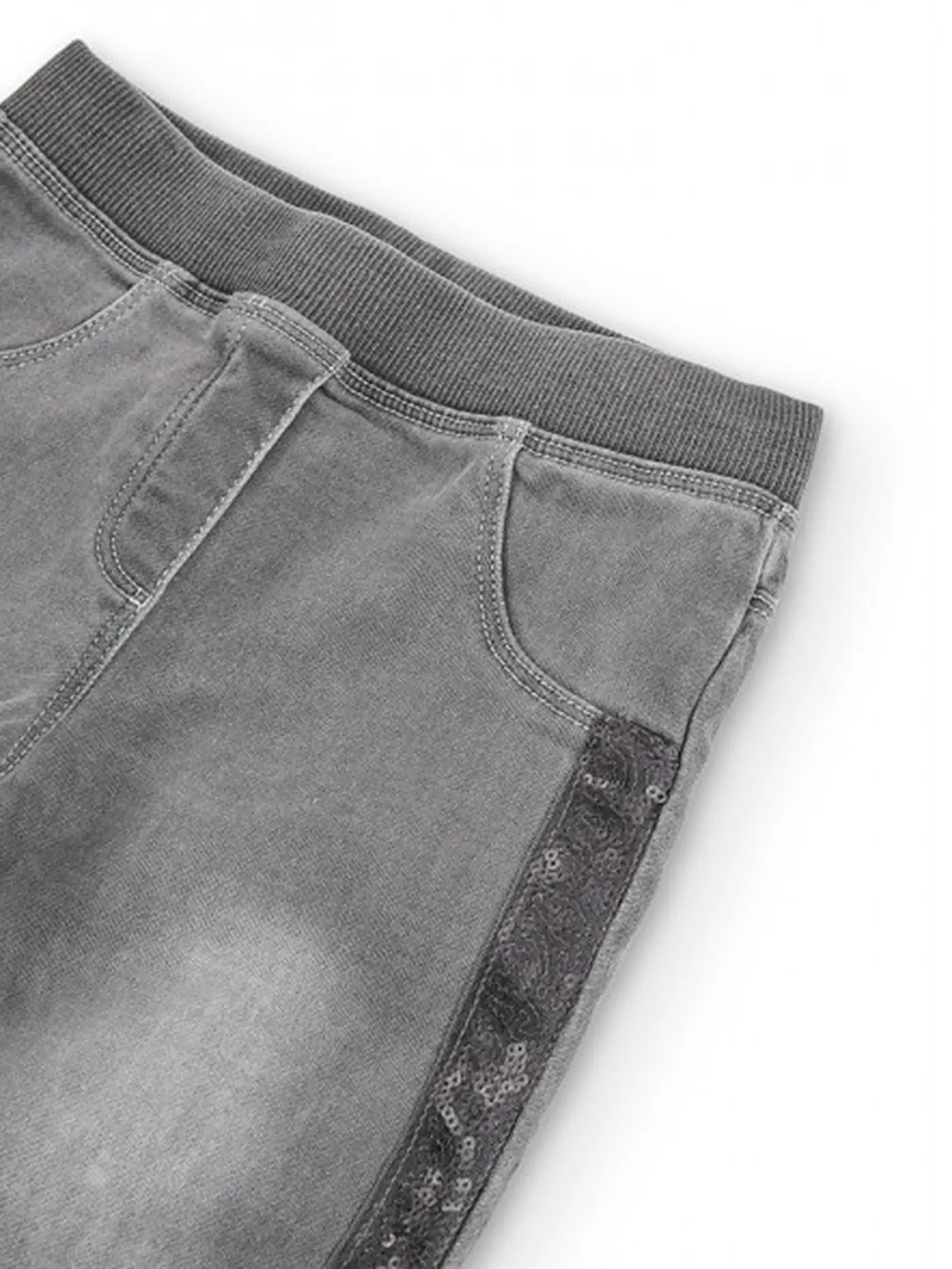 BOBOLI | Mädchen Jeans Slim Fit | grau