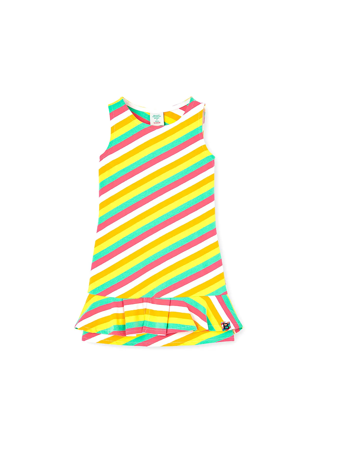 BOBOLI | Mädchen Kleid | gelb