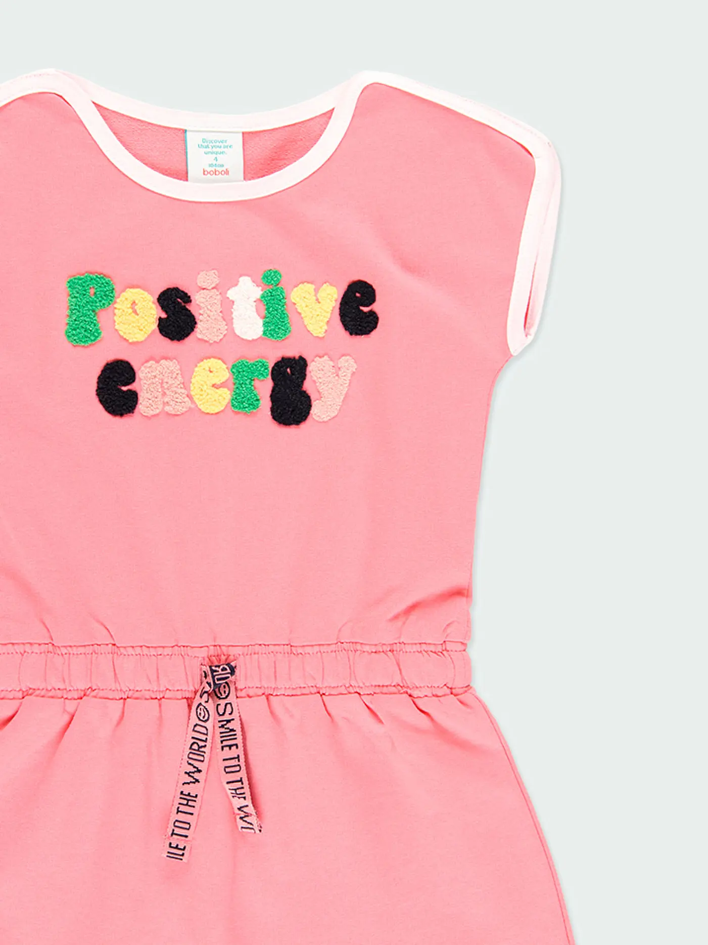 BOBOLI | Mädchen Kleid | rosa