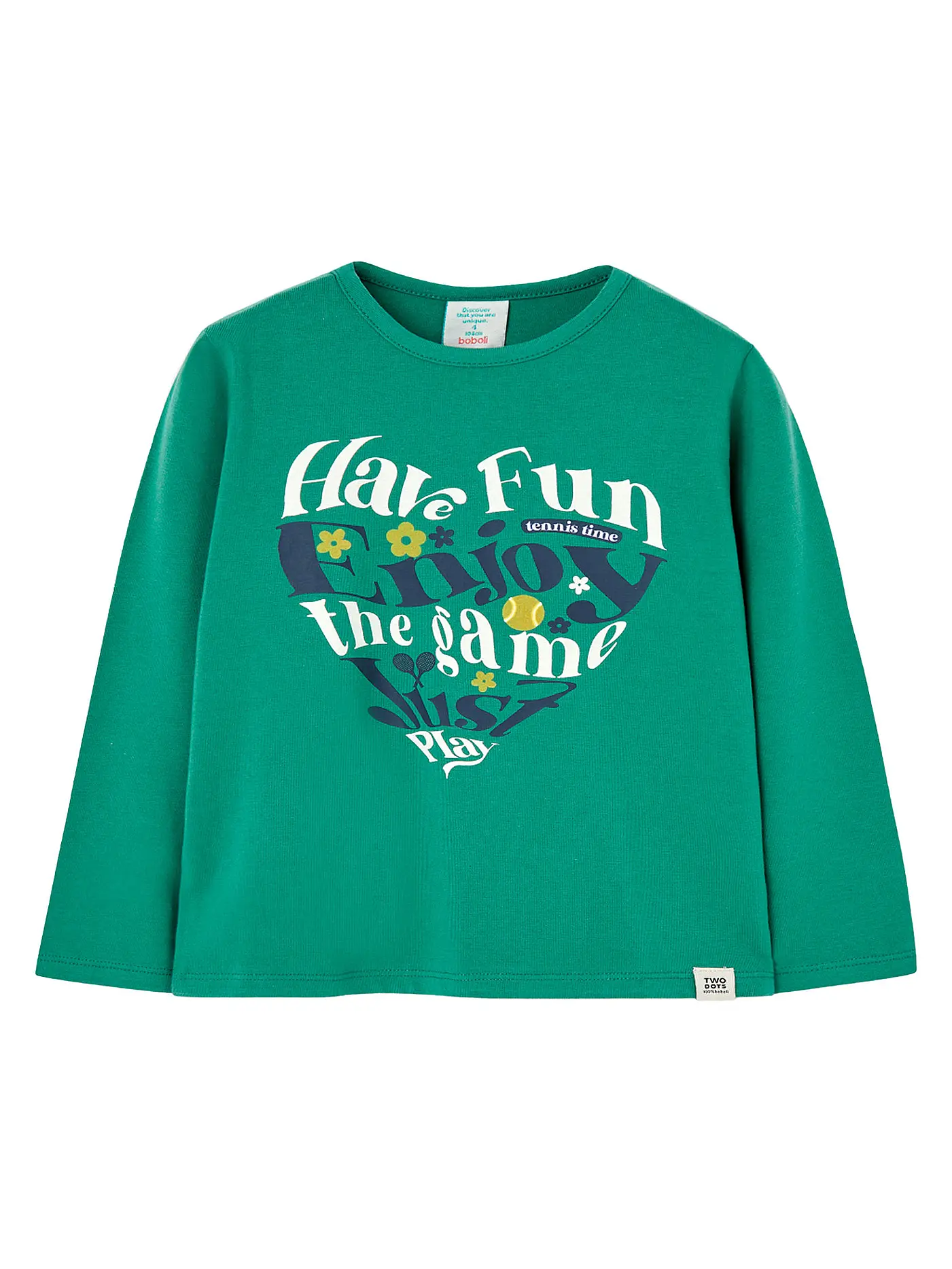 BOBOLI | Mädchen Langarmshirt | grün