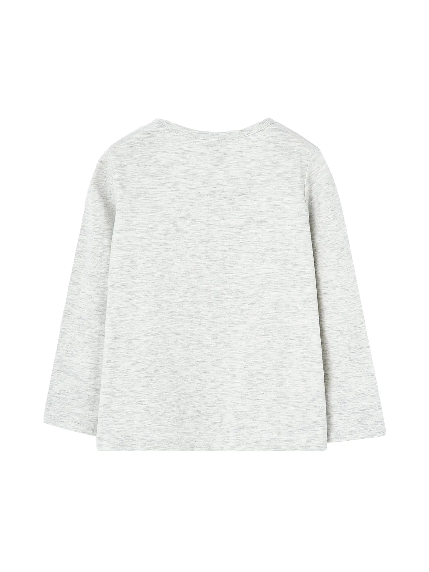 BOBOLI | Mädchen Langarmshirt | hellgrau