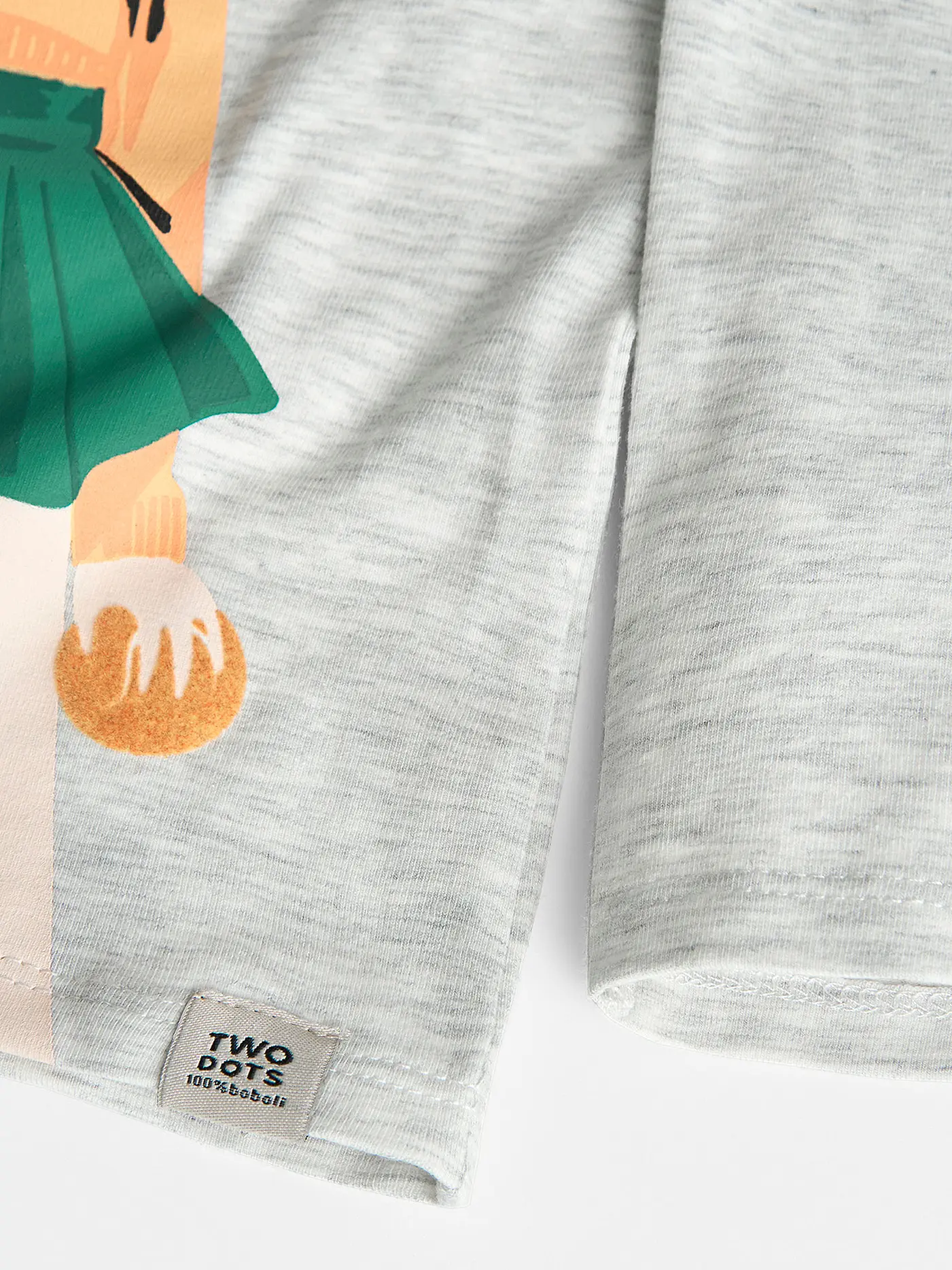 BOBOLI | Mädchen Langarmshirt | hellgrau