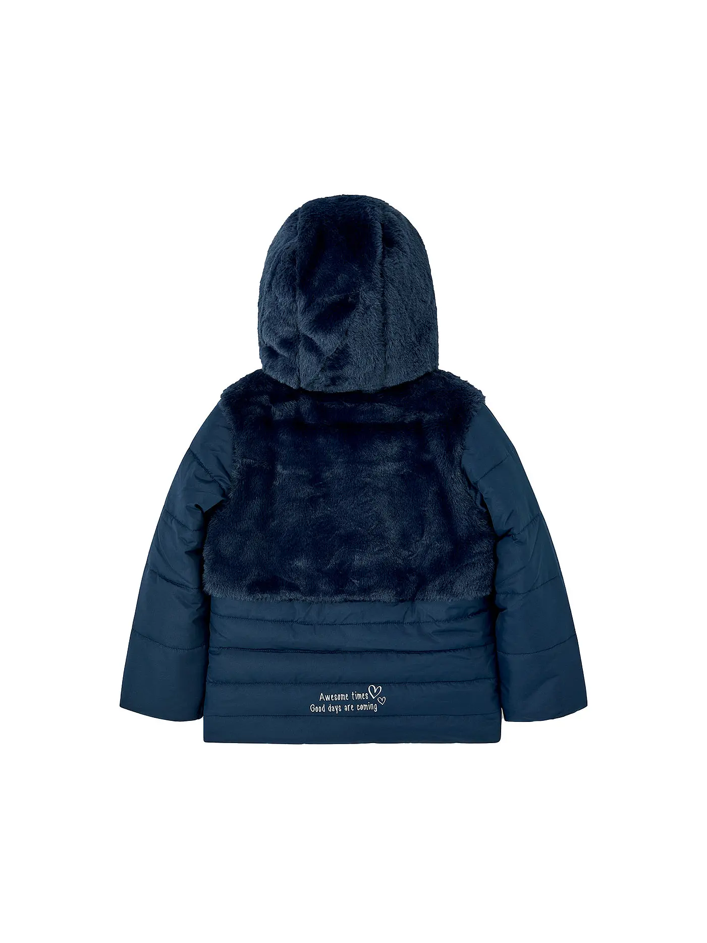 BOBOLI | Mädchen Mantel | dunkelblau