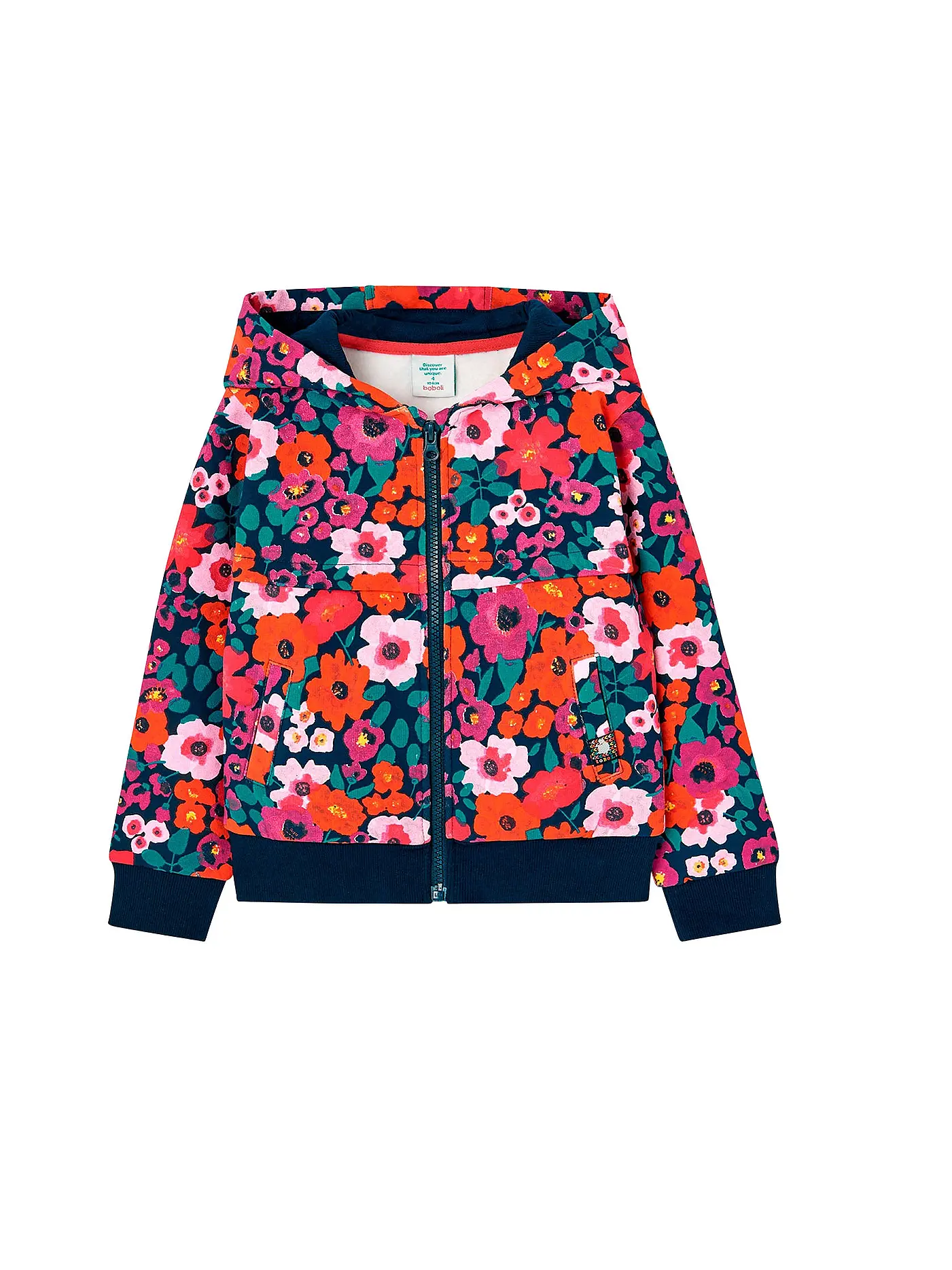 BOBOLI | Mädchen Sweatjacke | bunt