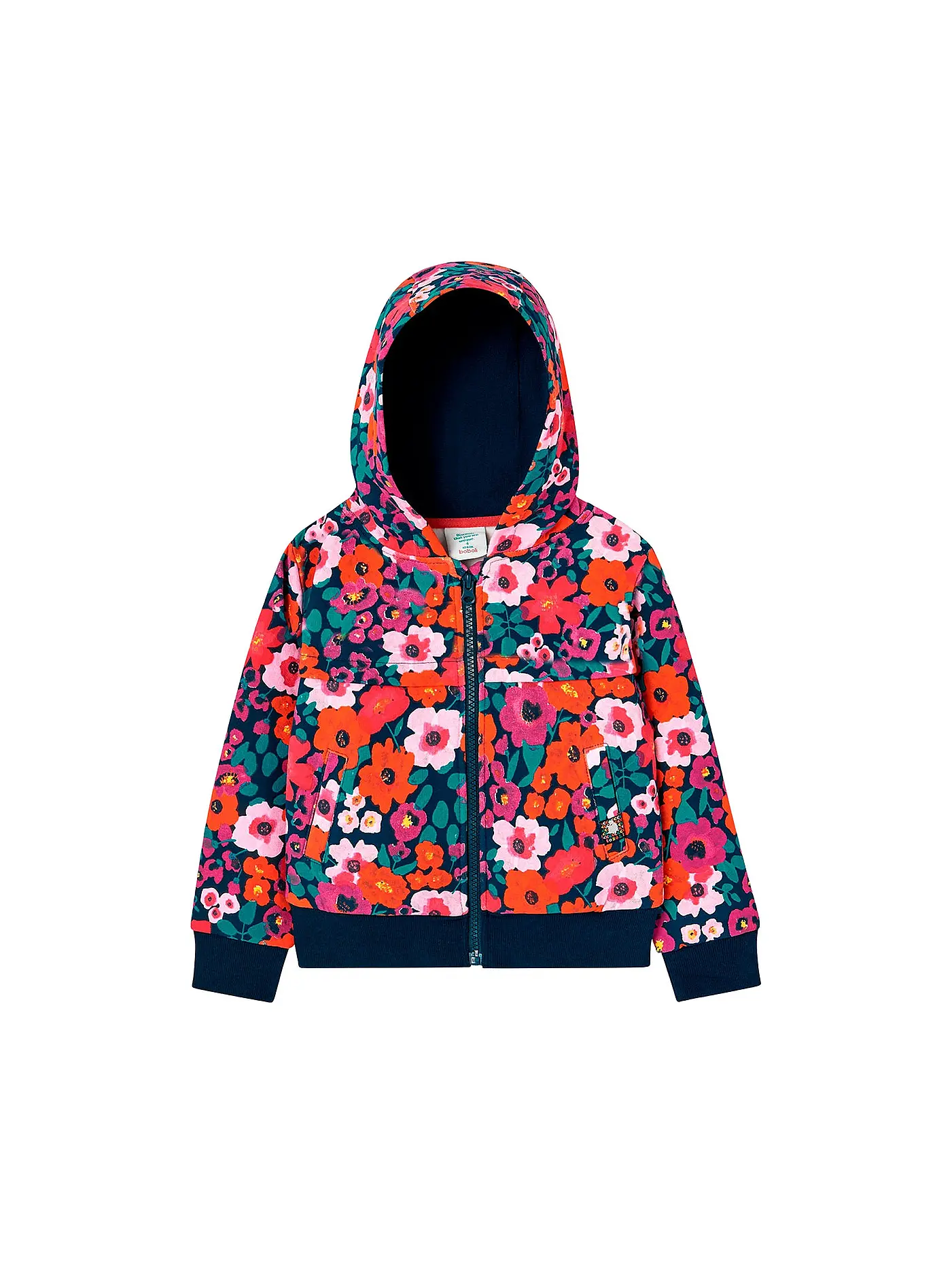 BOBOLI | Mädchen Sweatjacke | bunt