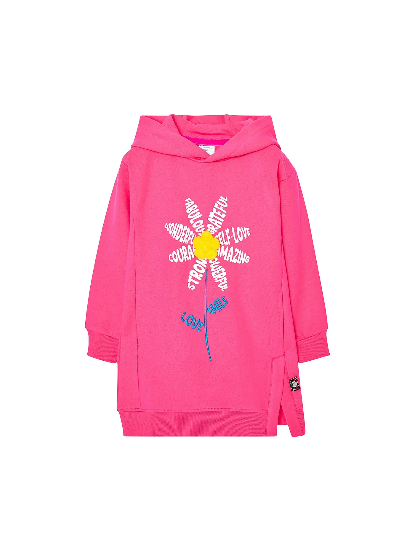 BOBOLI | Mädchen Sweatkleid | pink