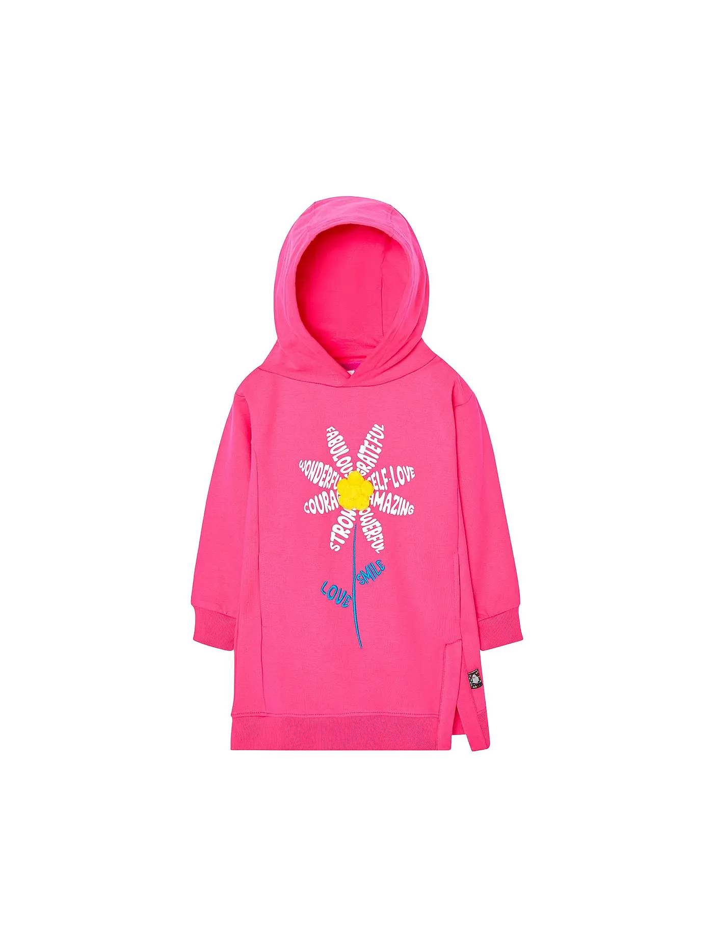 BOBOLI | Mädchen Sweatkleid | pink