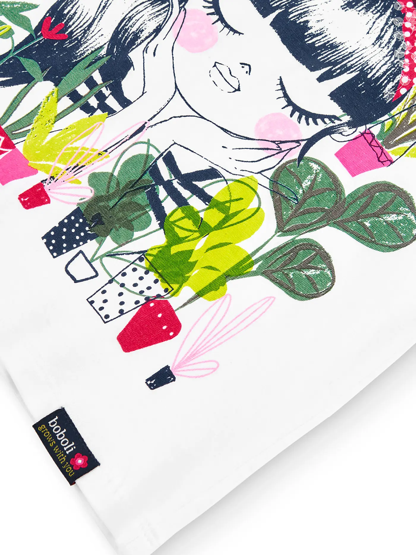 BOBOLI | Mädchen T-Shirt | weiss