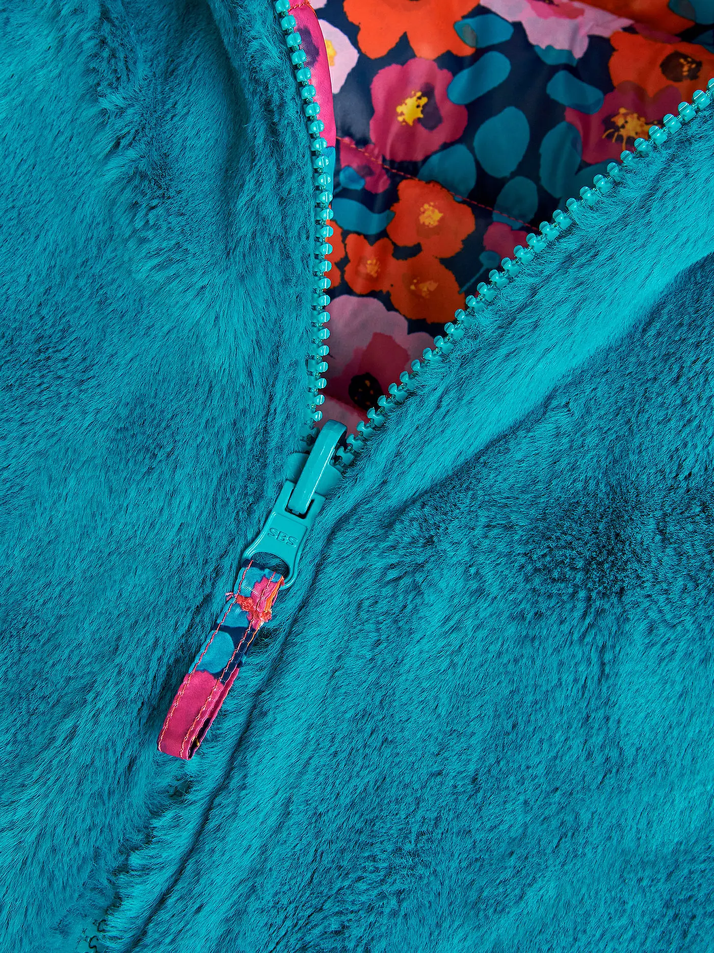 BOBOLI | Mädchen Wendejacke | bunt