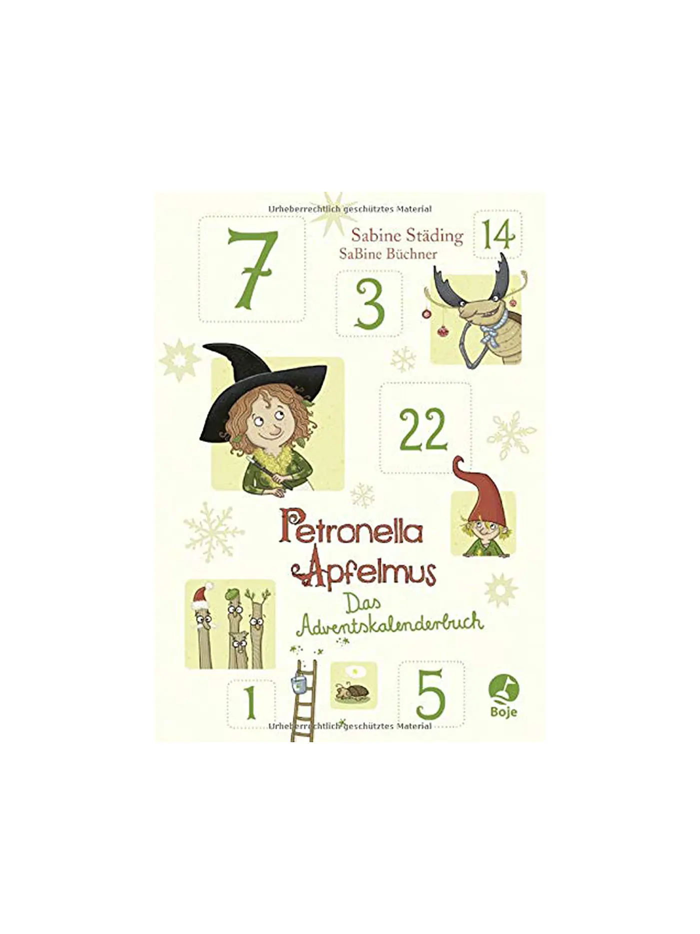 BOJE VERLAG | Petronella Apfelmus - Das Adventskalenderbuch | keine Farbe