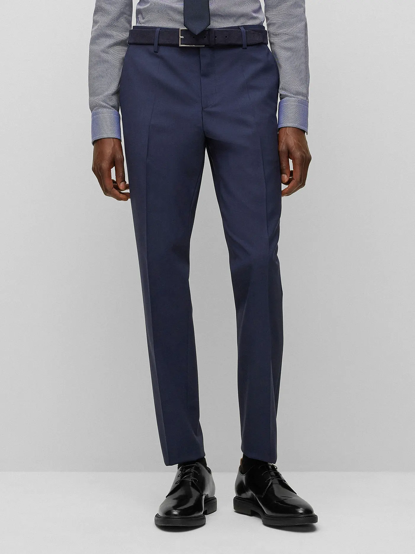 BOSS | Anzughose Slim Fit GENUIUS | blau