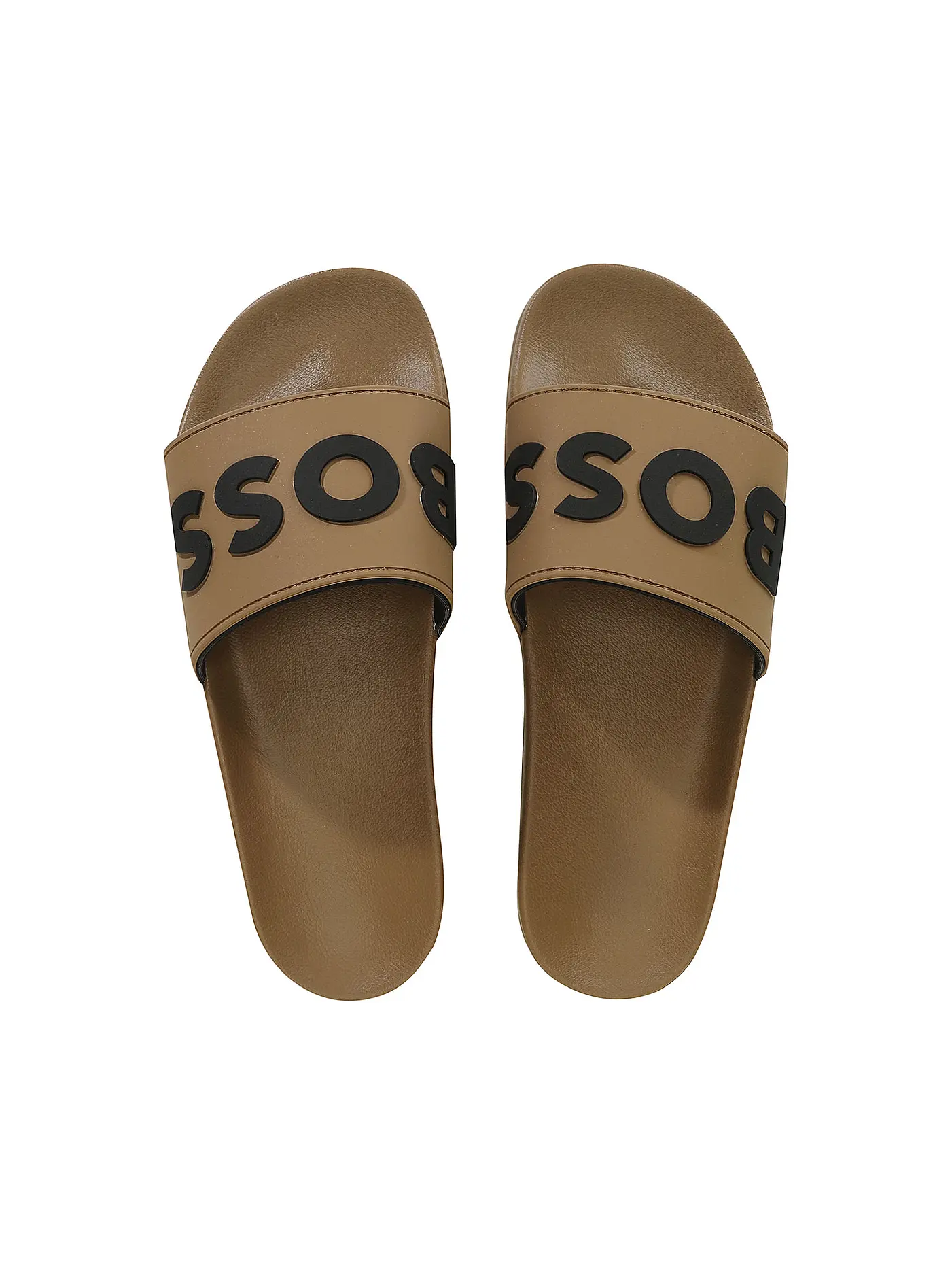 BOSS | Badeschuhe - Pantoletten | camel