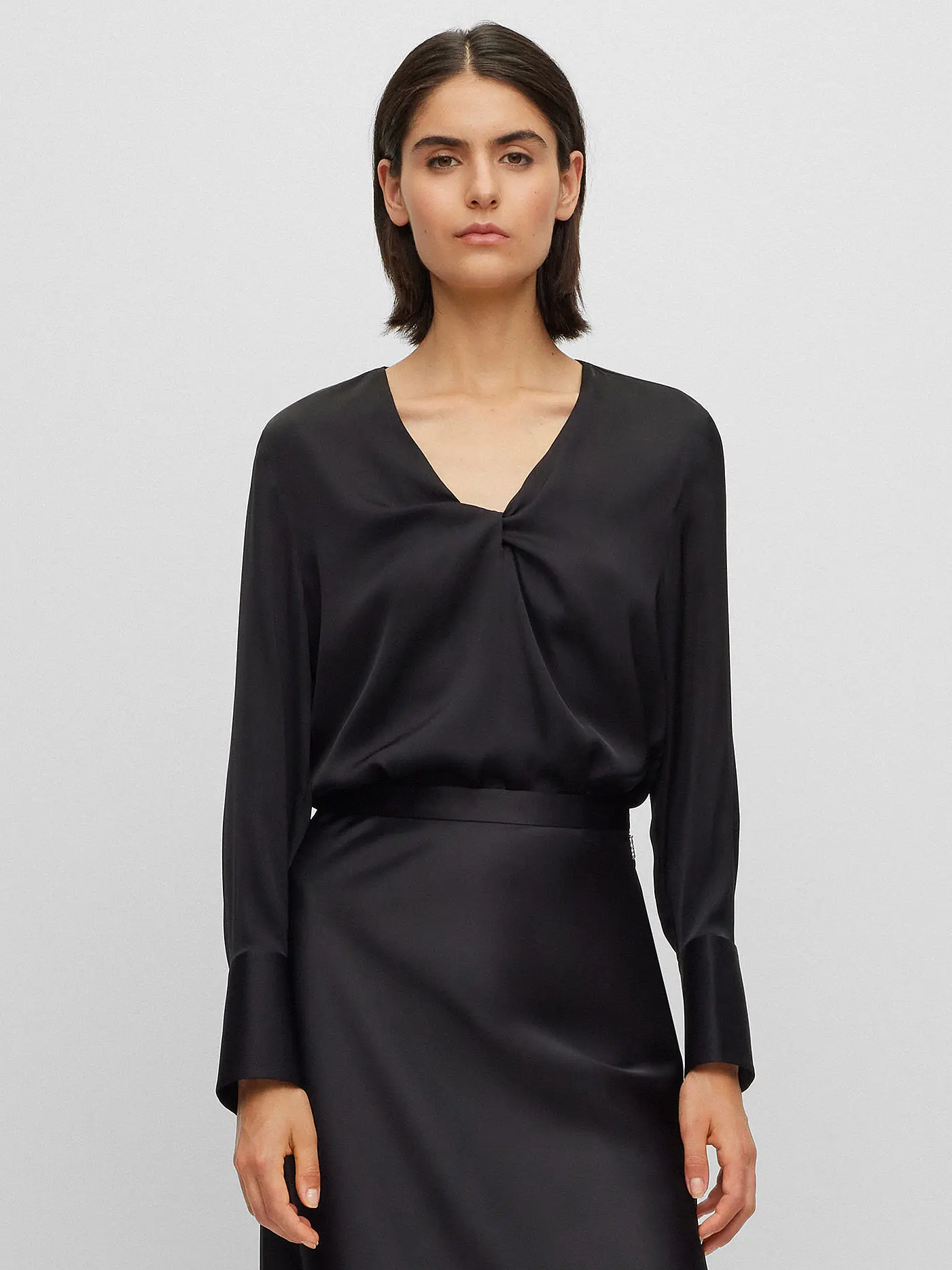 BOSS | Bluse BIDINTA | schwarz
