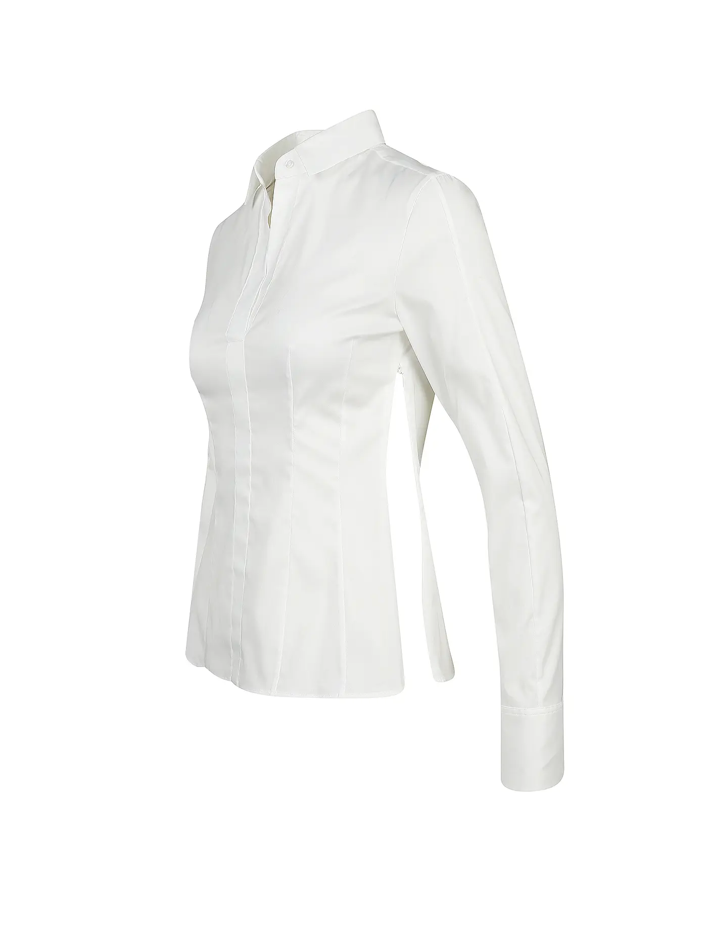 BOSS | Bluse Slim Fit BASHINA | weiss