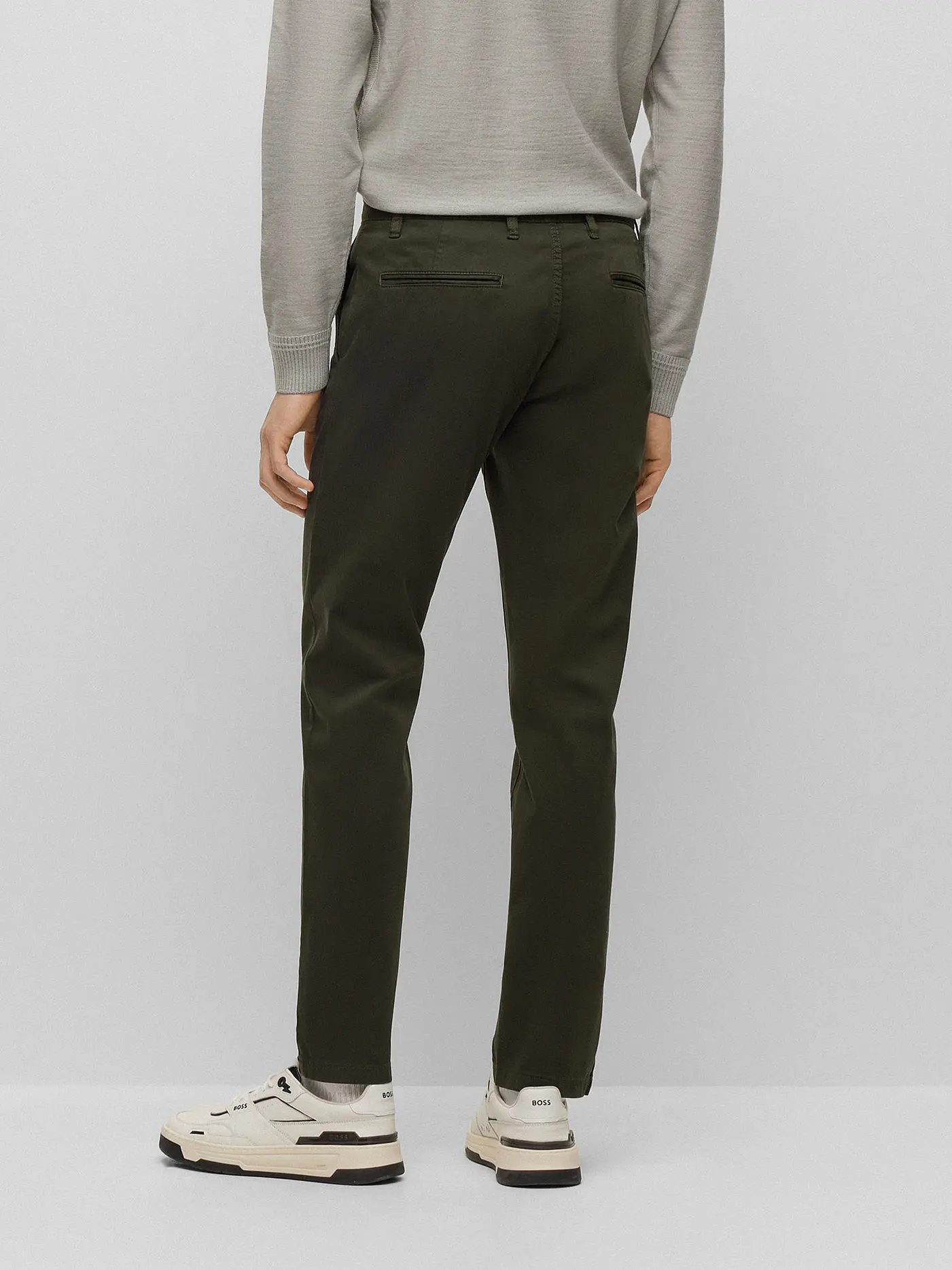 BOSS | Chino Tapered Fit SCHINO TABER-1 | grün