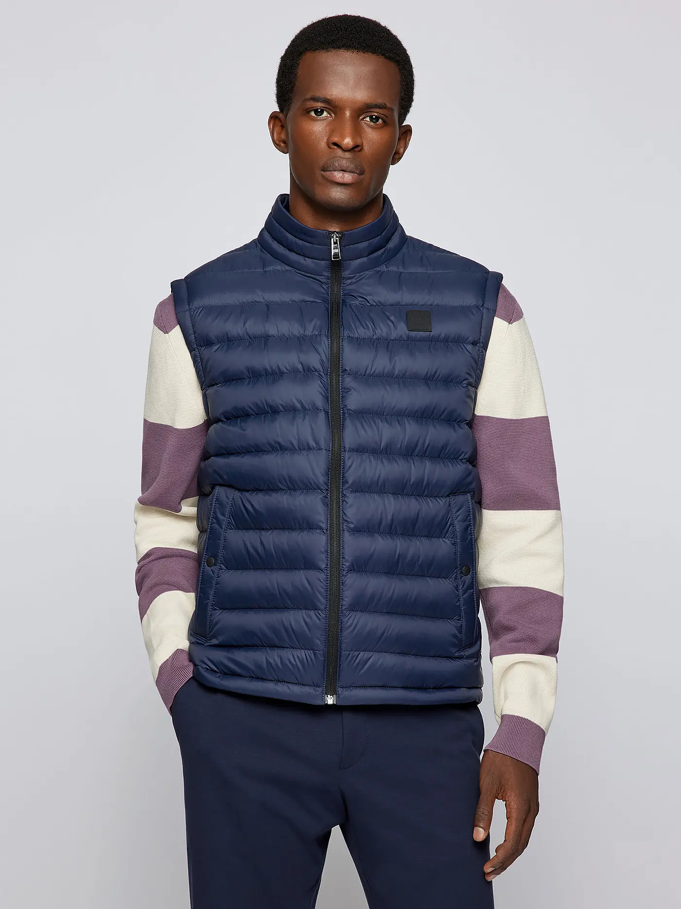 BOSS | Daunengilet Regular Fit Chroma | blau