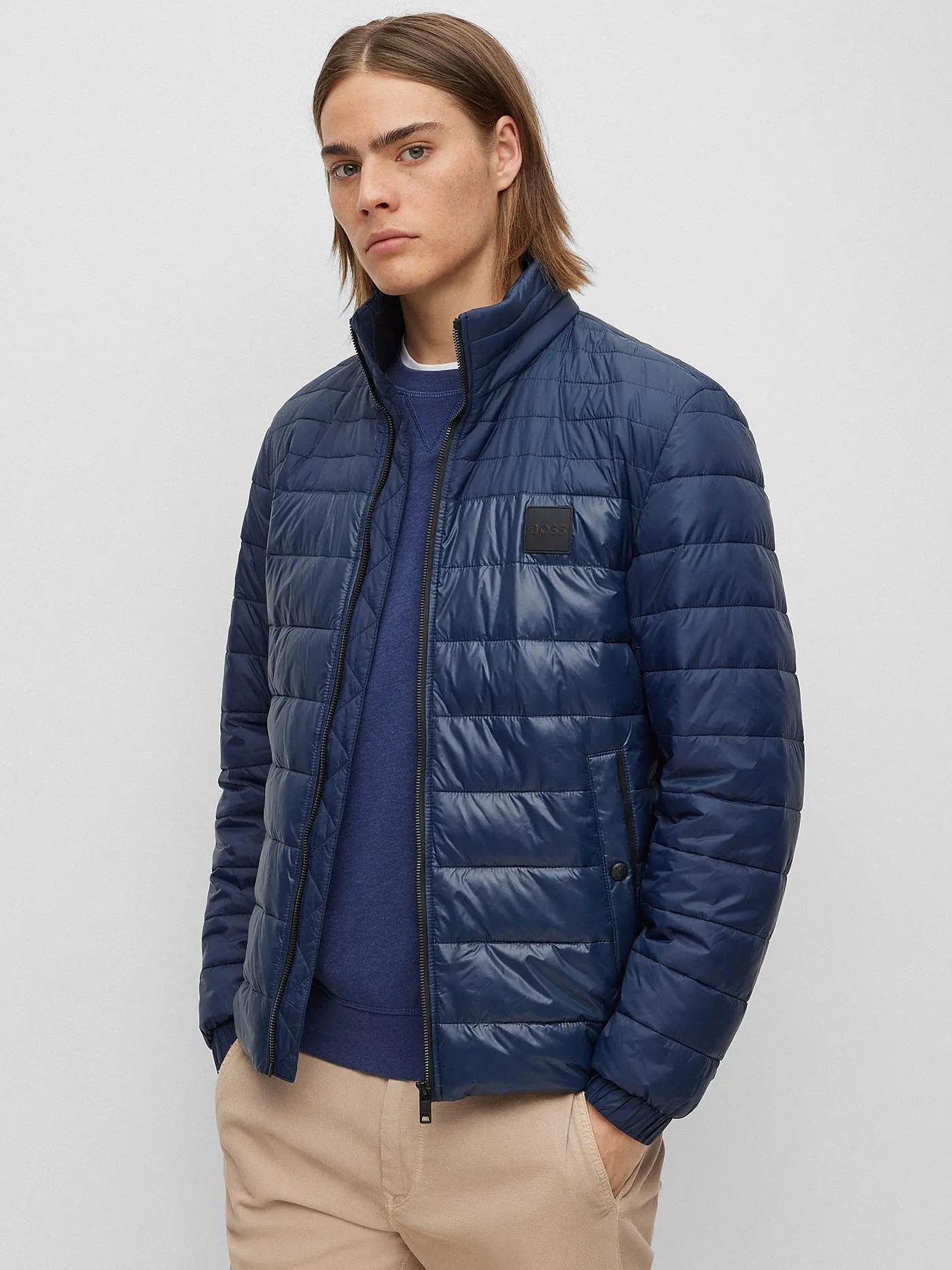 BOSS | Daunenjacke ODEN | blau
