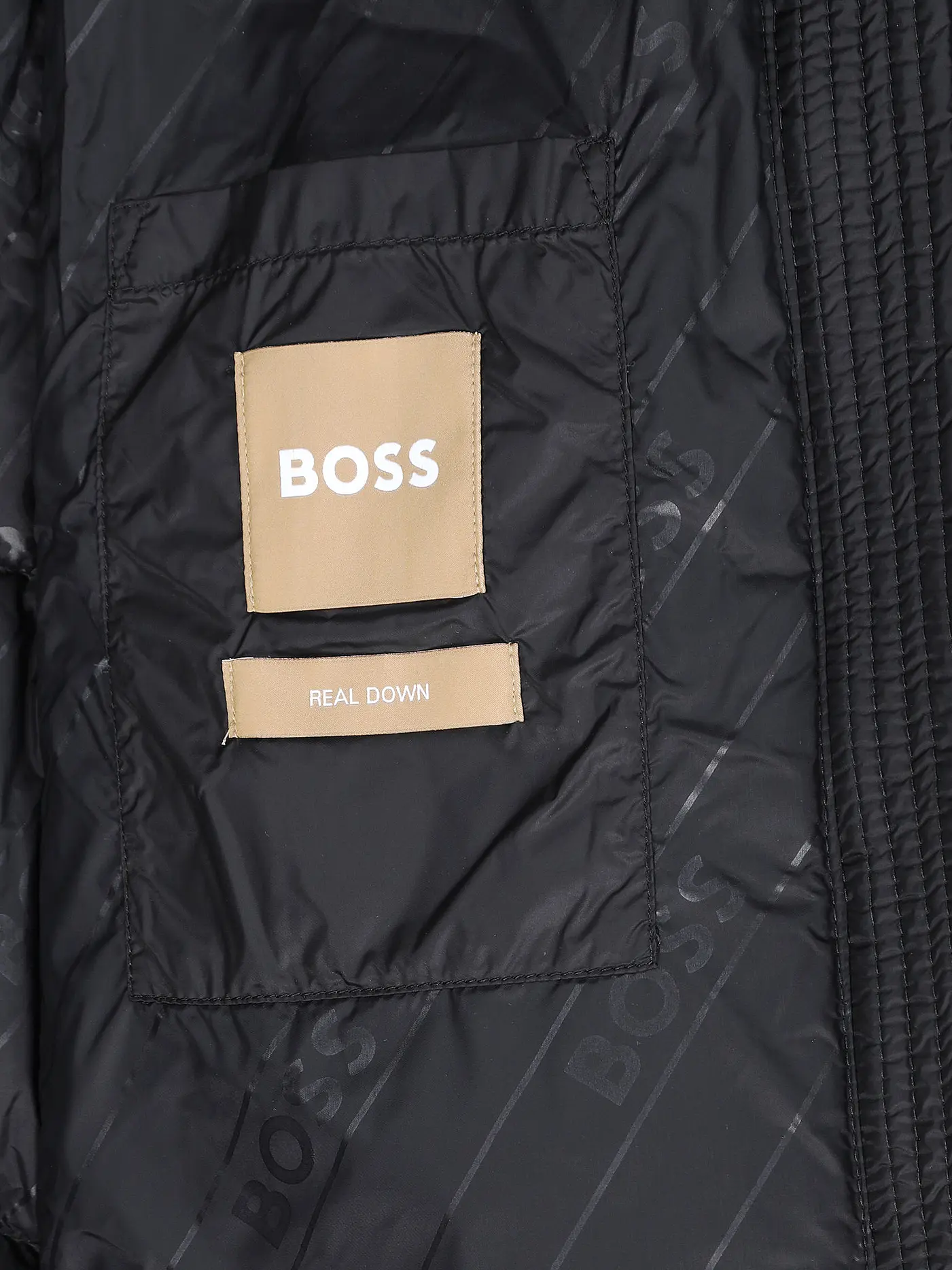BOSS | Daunensteppmantel PAMAXI2 | schwarz