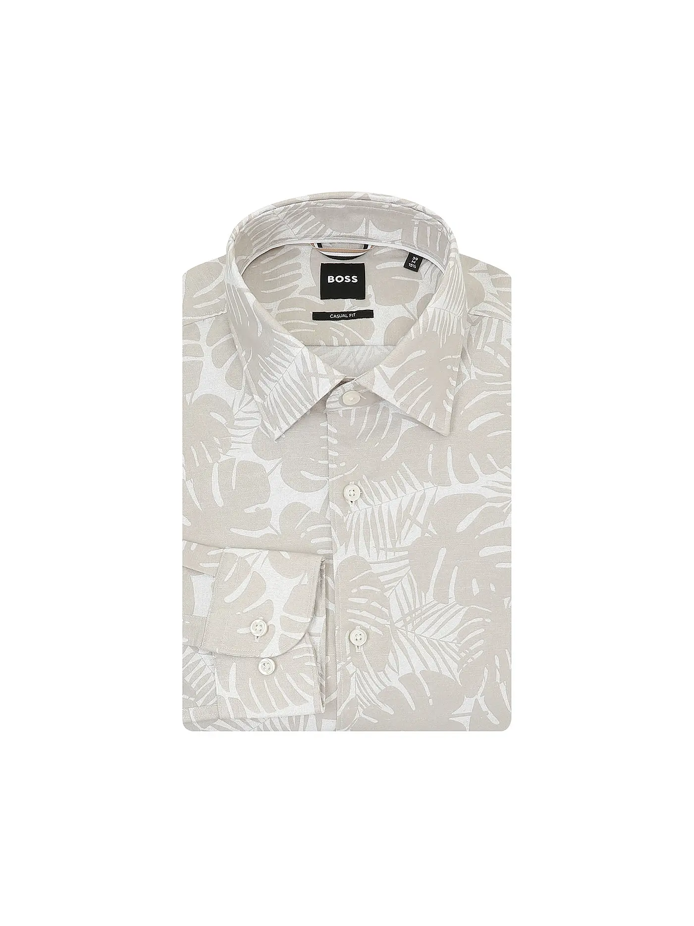 BOSS | Hemd Casual Fit | beige