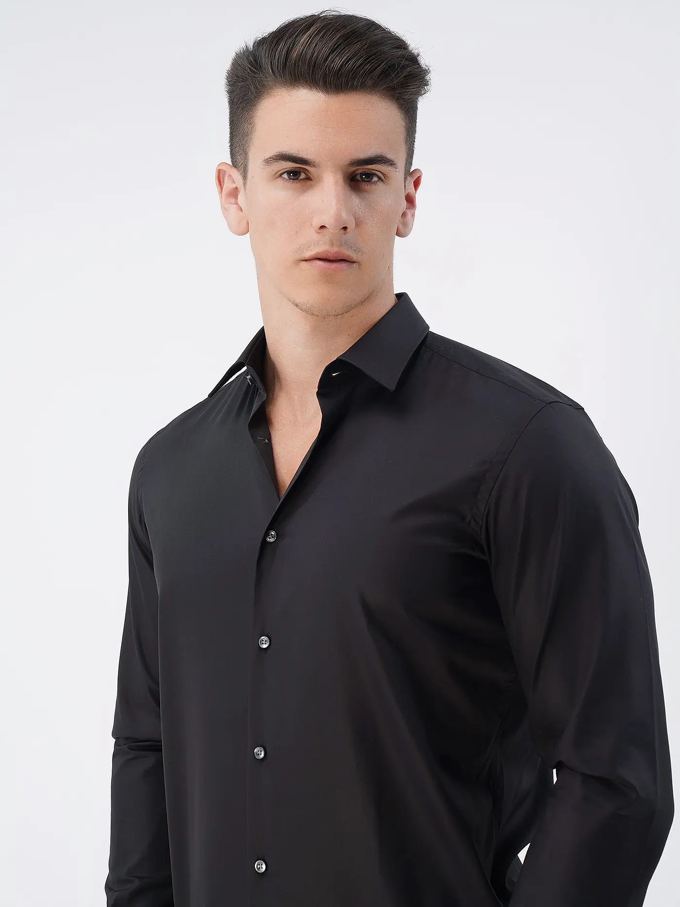 BOSS | Hemd Regular Fit ELIOTT | schwarz