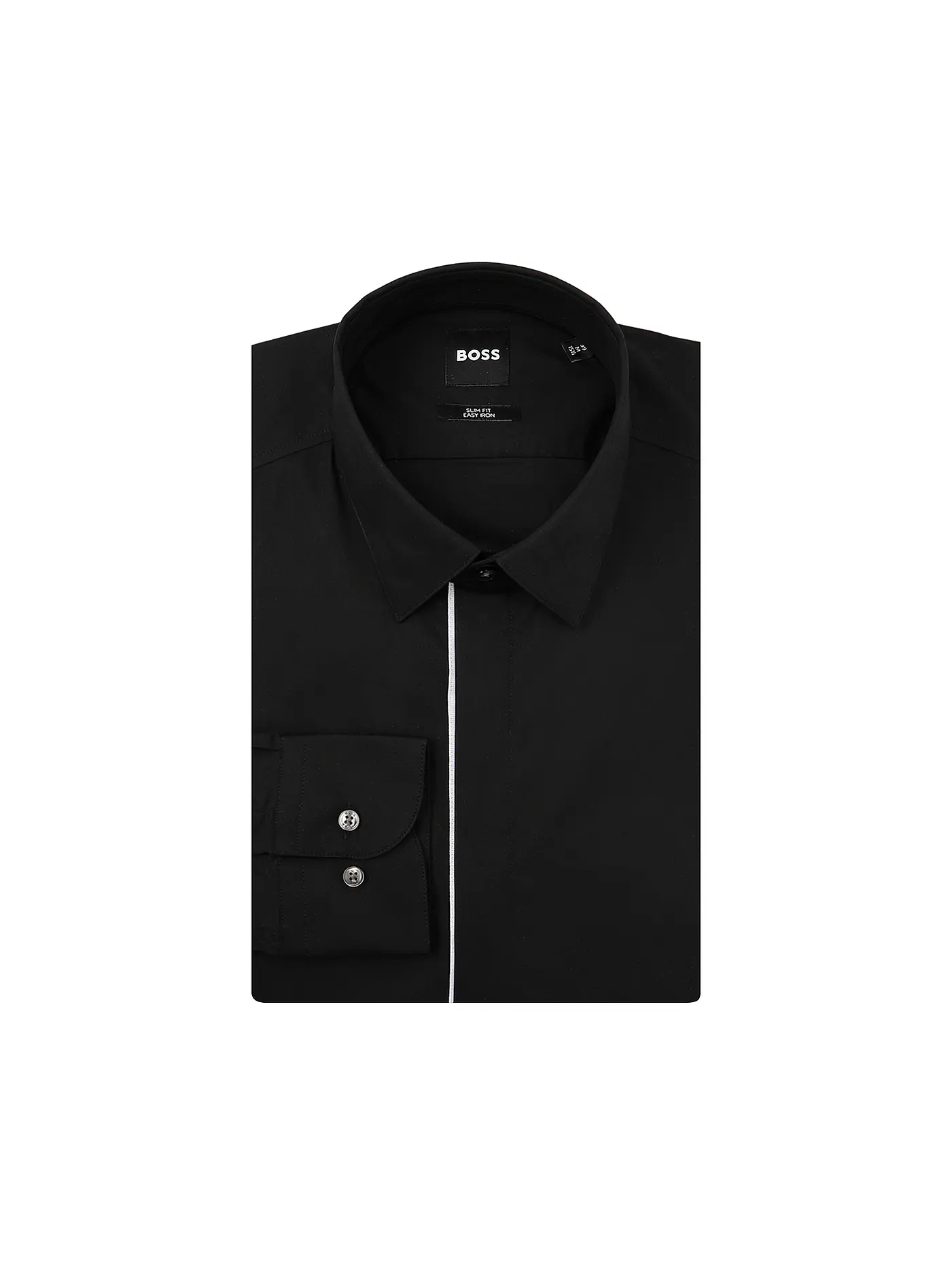 BOSS | Hemd Slim Fit  | schwarz