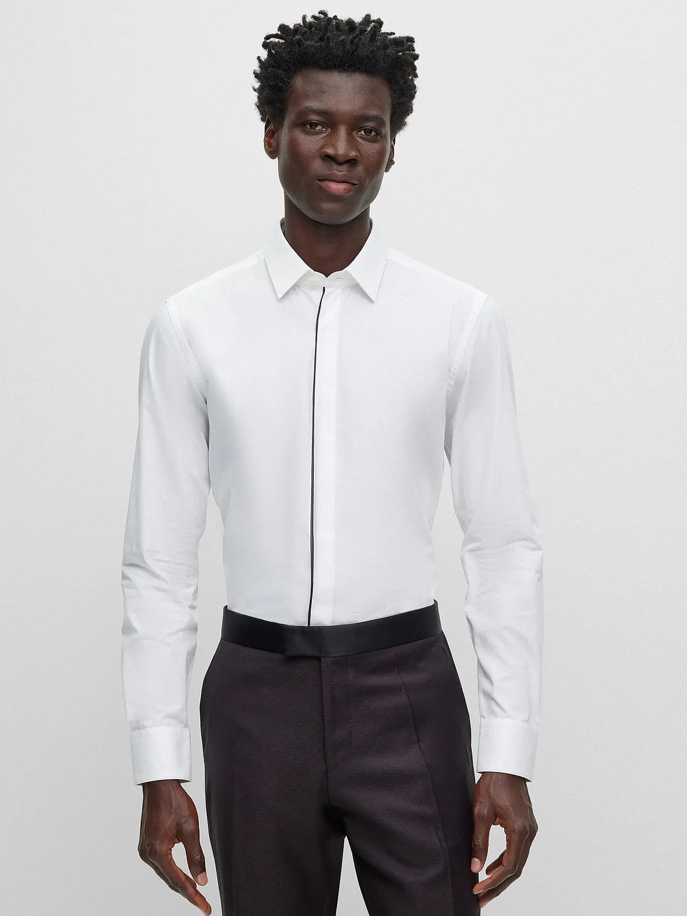 BOSS | Hemd Slim Fit  | weiss