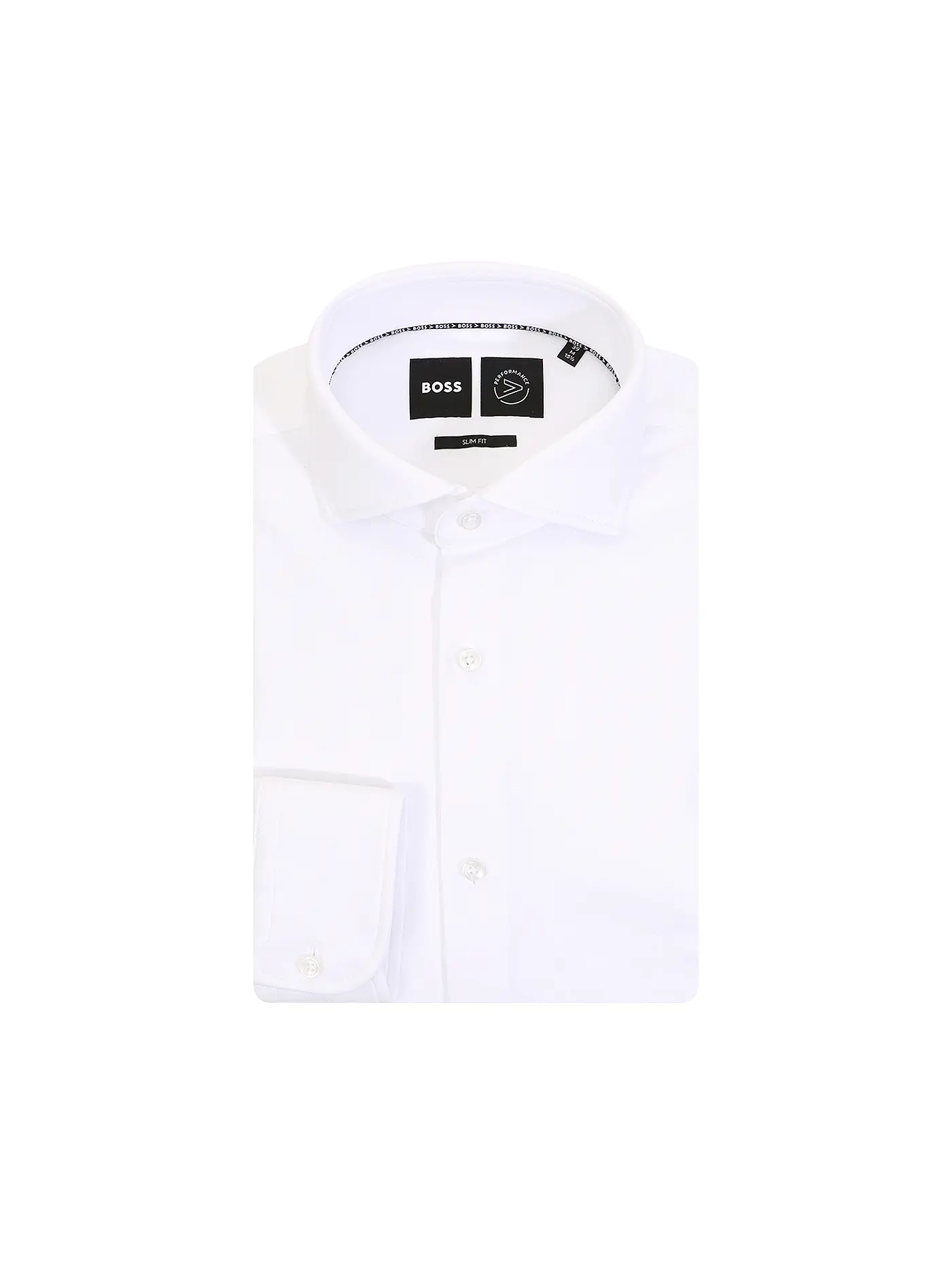 BOSS | Hemd Slim Fit Hank | weiss