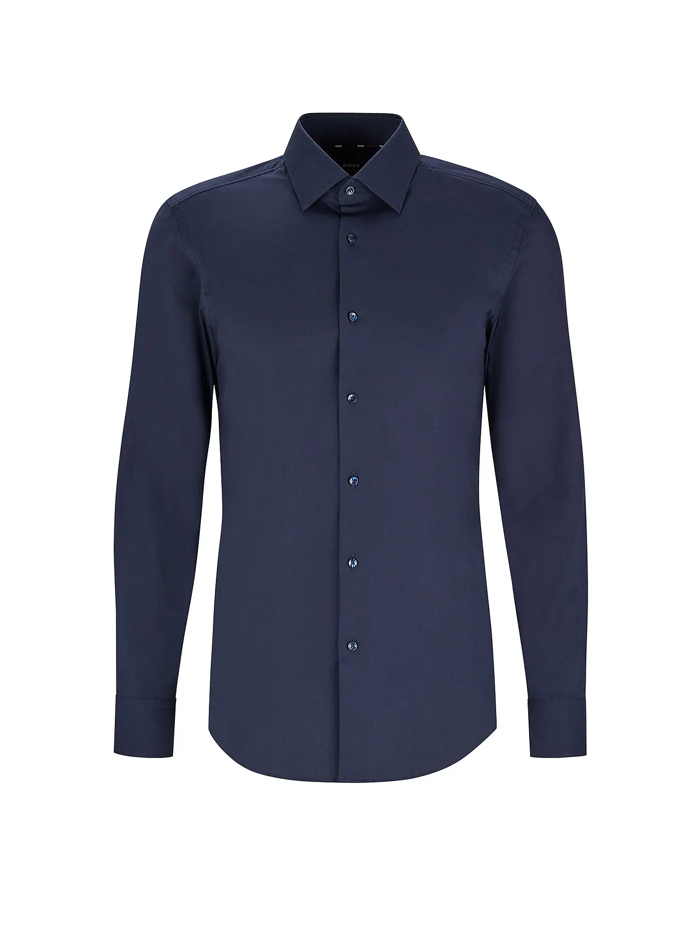 BOSS | Hemd Slim Fit Hank | blau