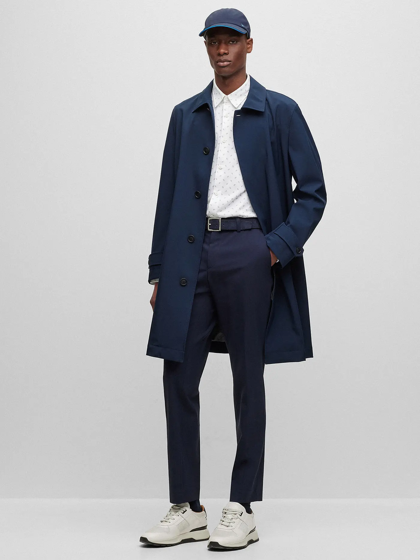 BOSS | Hemd Slim Fit ROAN | weiss