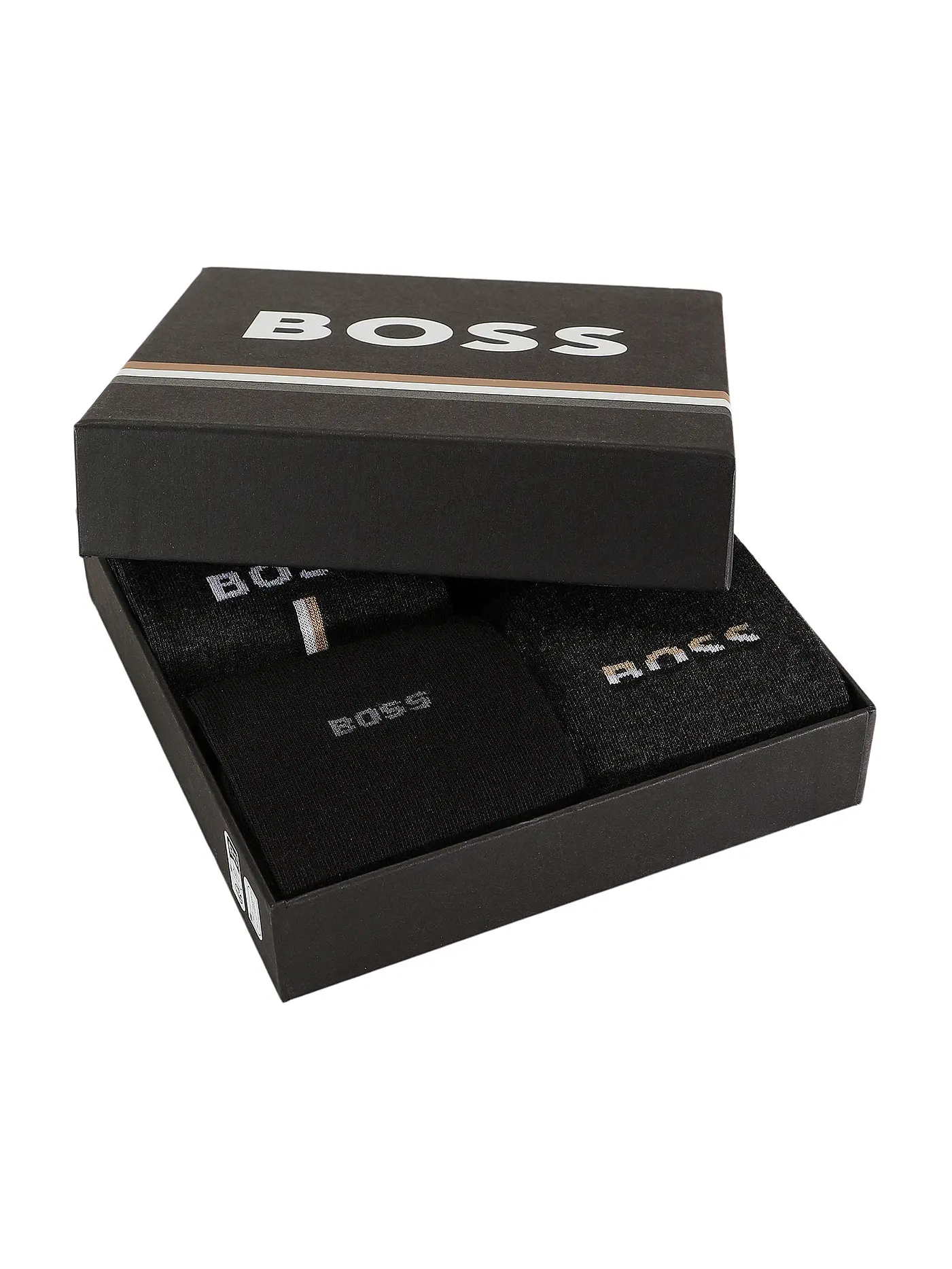 BOSS | Herren Socken Geschenkset 4-er Pkg charcoal | grau