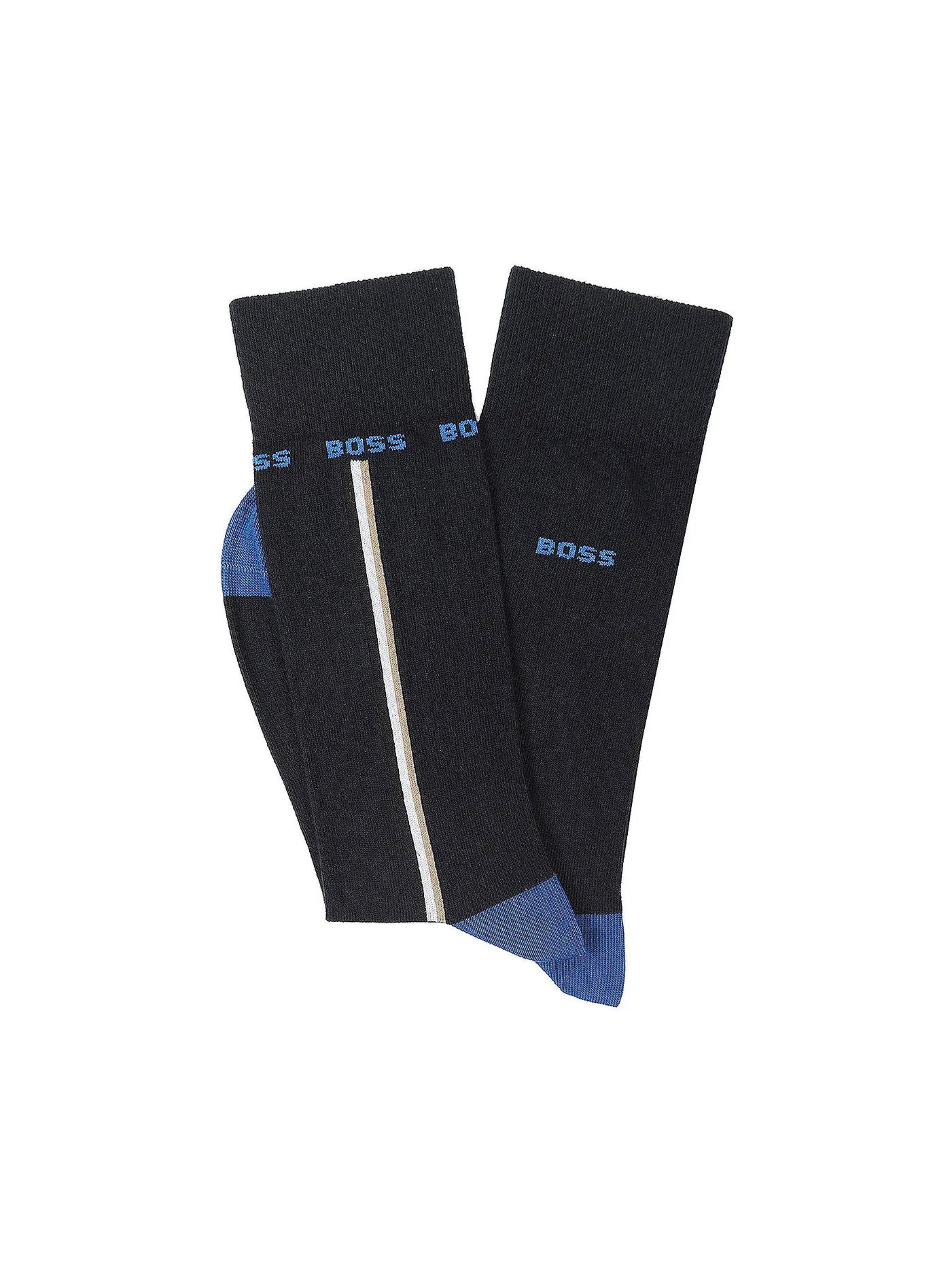 BOSS | Herren Socken ICONIC 2er Pkg black | dunkelblau
