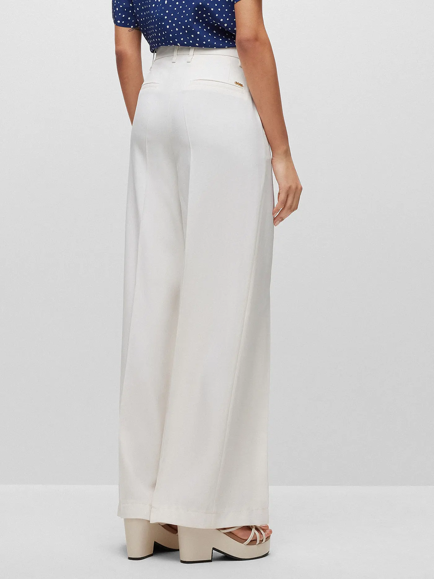 BOSS | Hose Relaxed Fit TIKELA | weiss