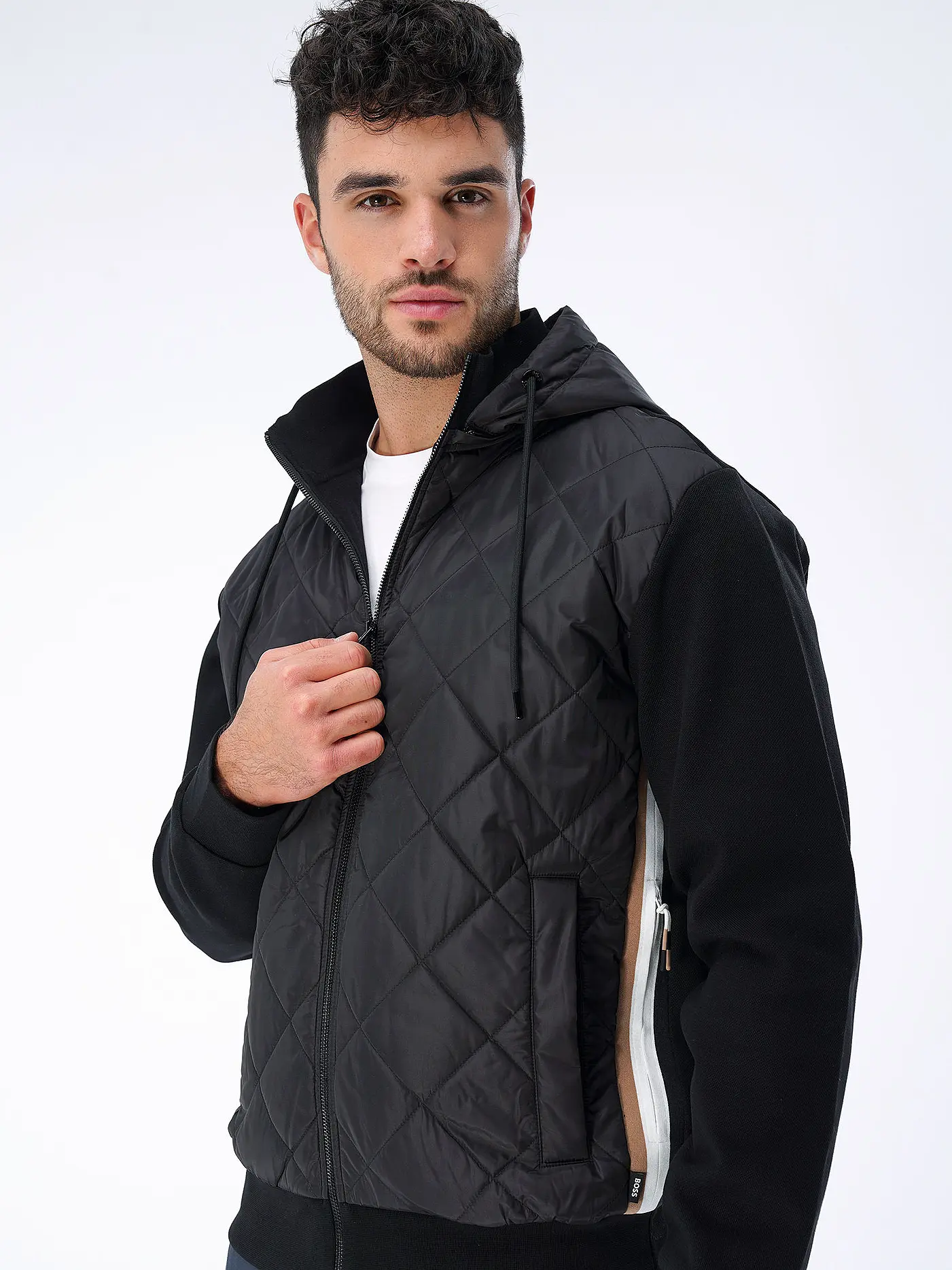 BOSS | Hybridjacke | schwarz