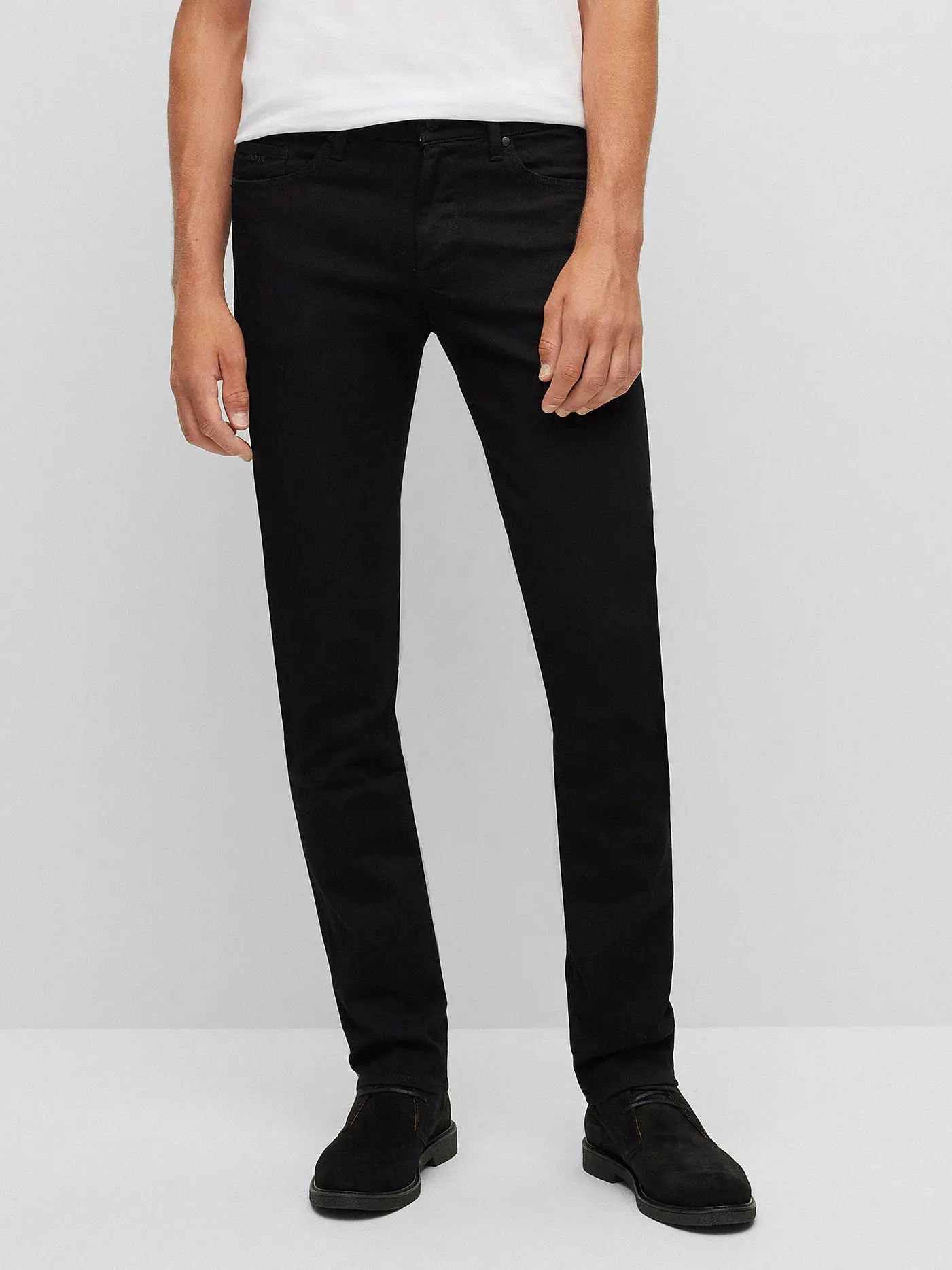 BOSS | Jeans Slim Fit DELAWARE | schwarz