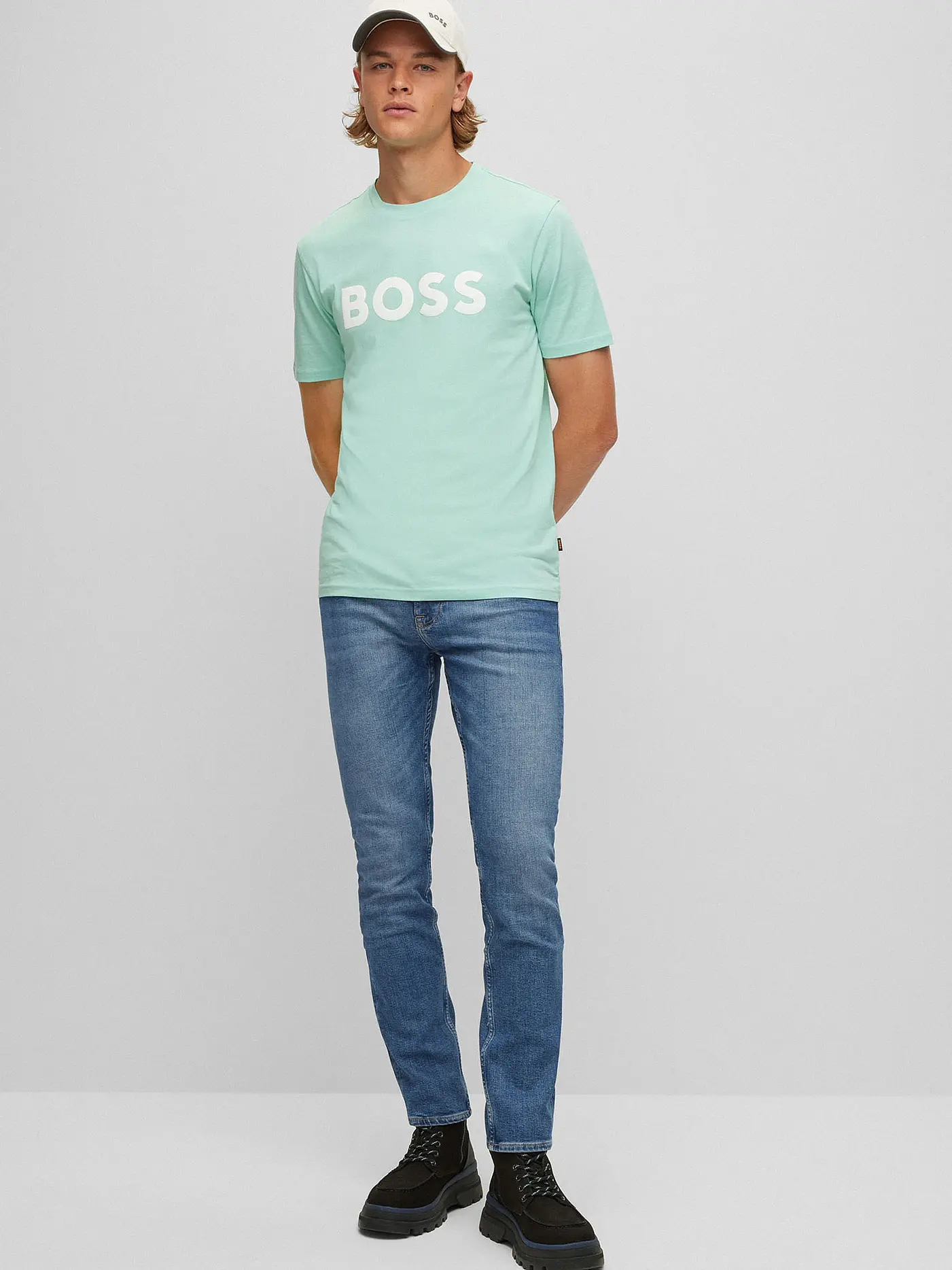 BOSS | Jeans Slim Fit DELAWARE | blau
