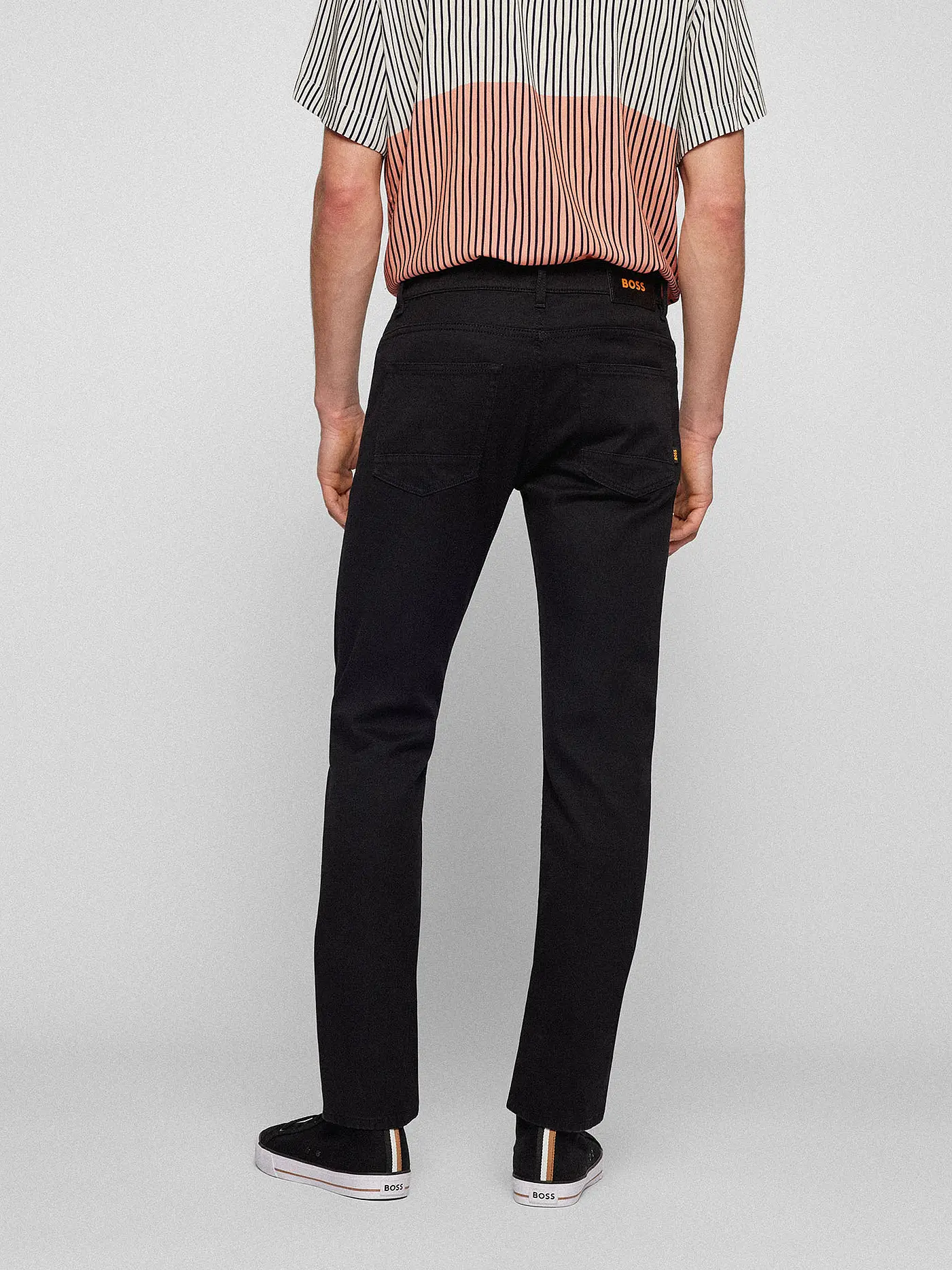 BOSS | Jeans Slim Fit DELAWARE | schwarz