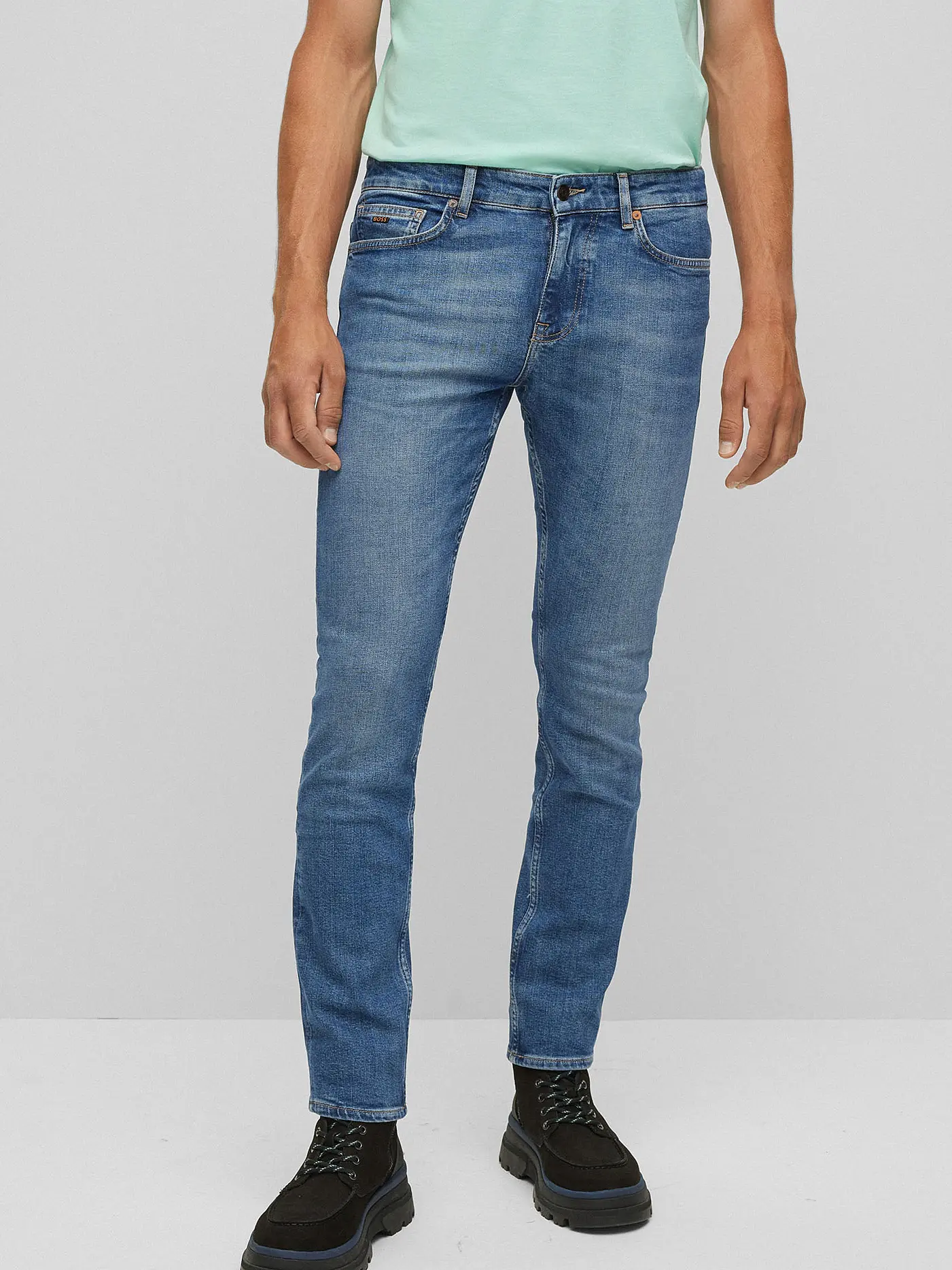 BOSS | Jeans Slim Fit DELAWARE | blau