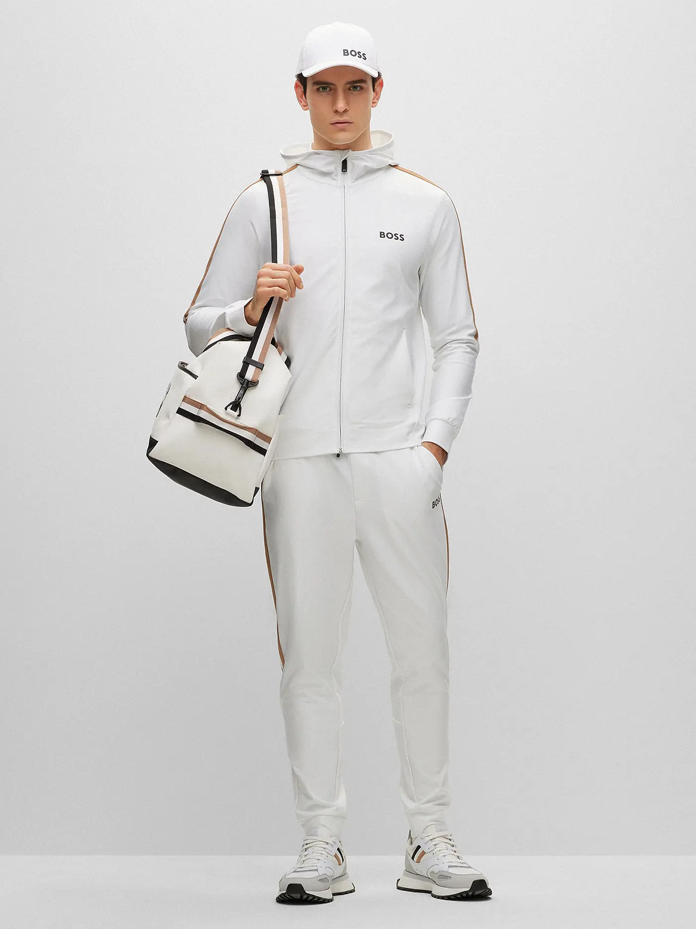 BOSS | Jogginghose | weiss