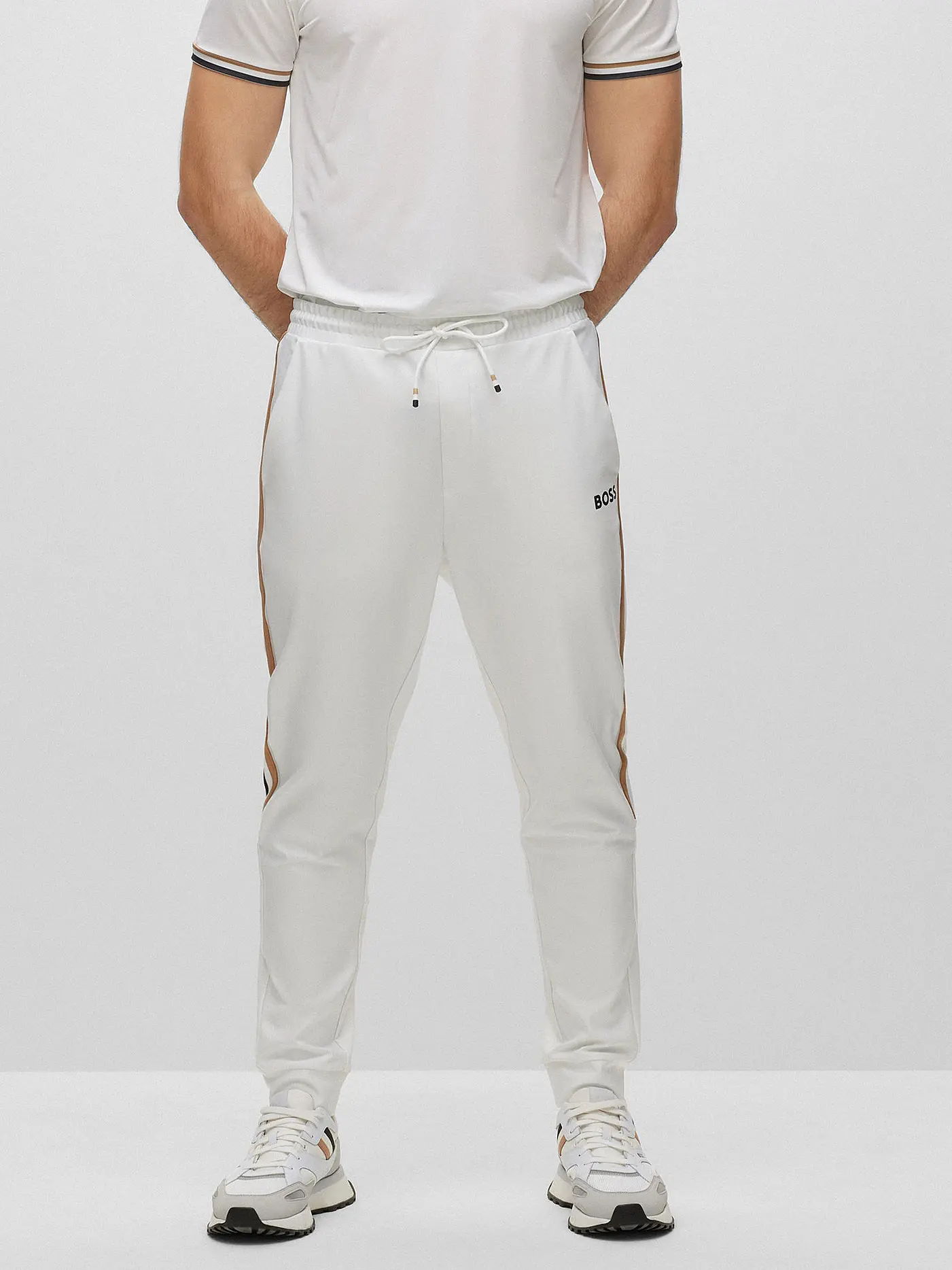 BOSS | Jogginghose | weiss