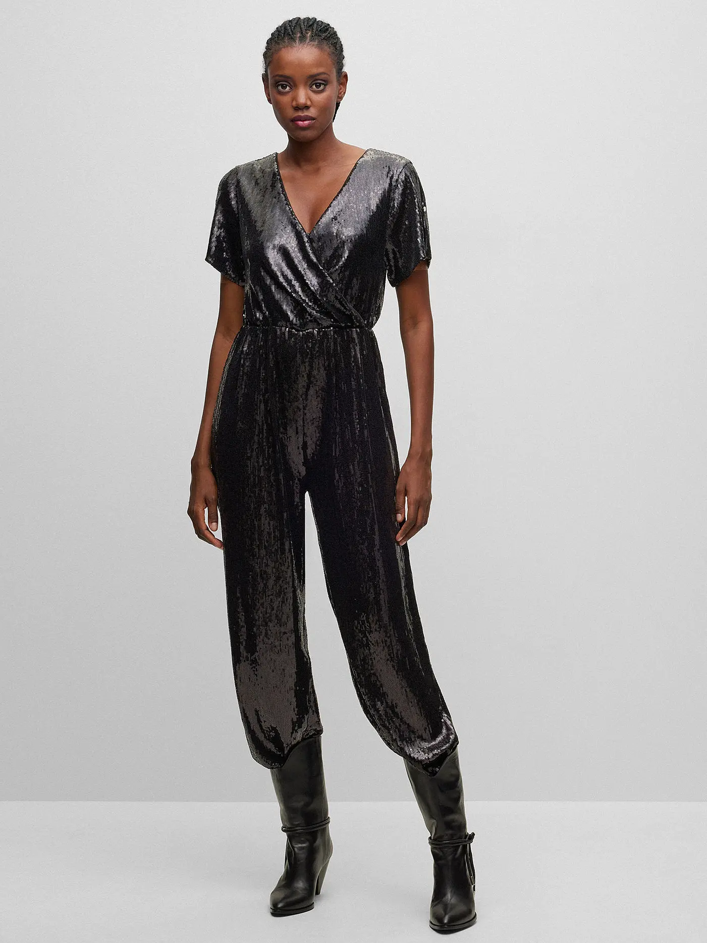 BOSS | Jumpsuit ESECA | schwarz