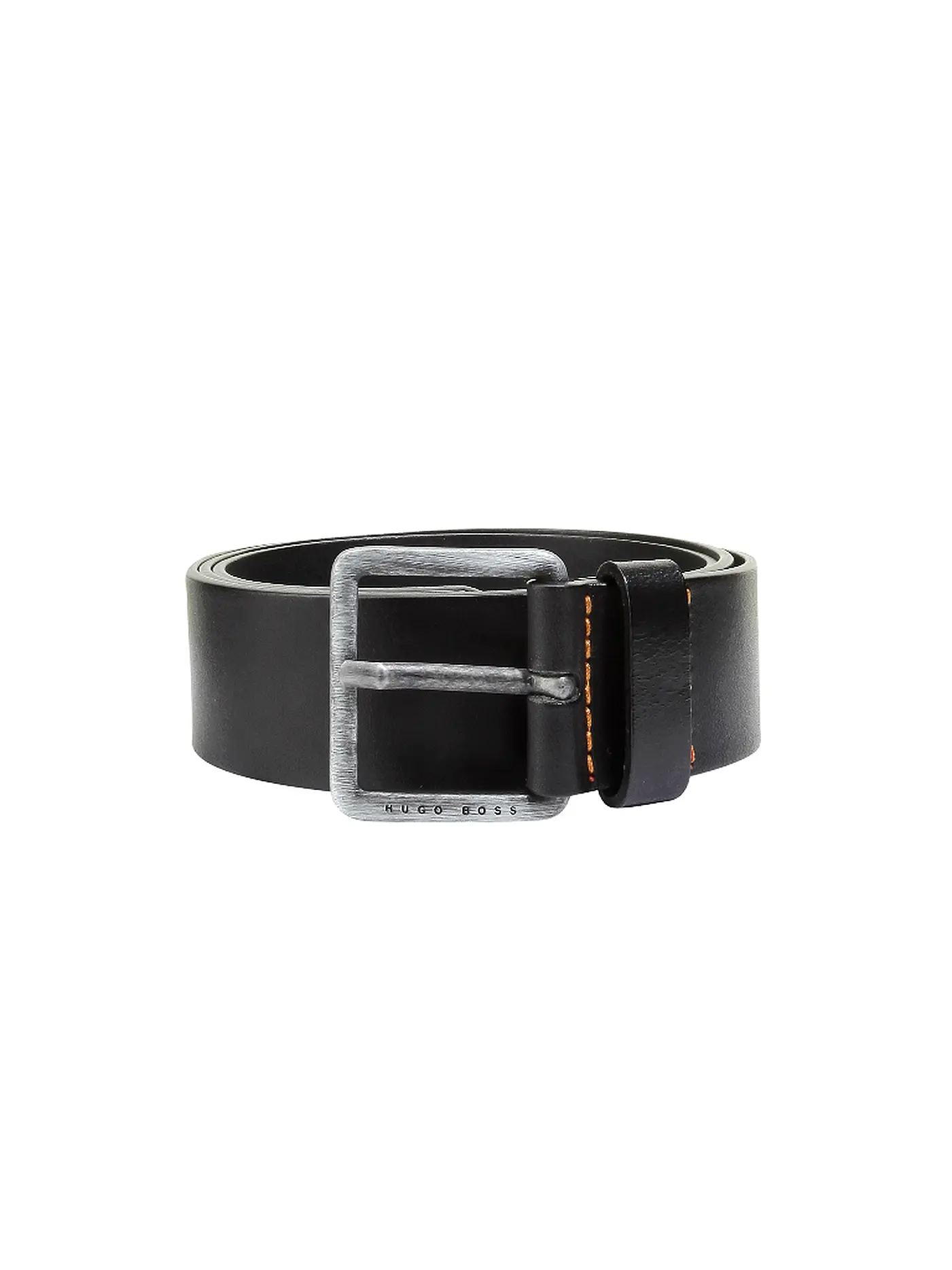 BOSS | Ledergürtel Jeeko | schwarz