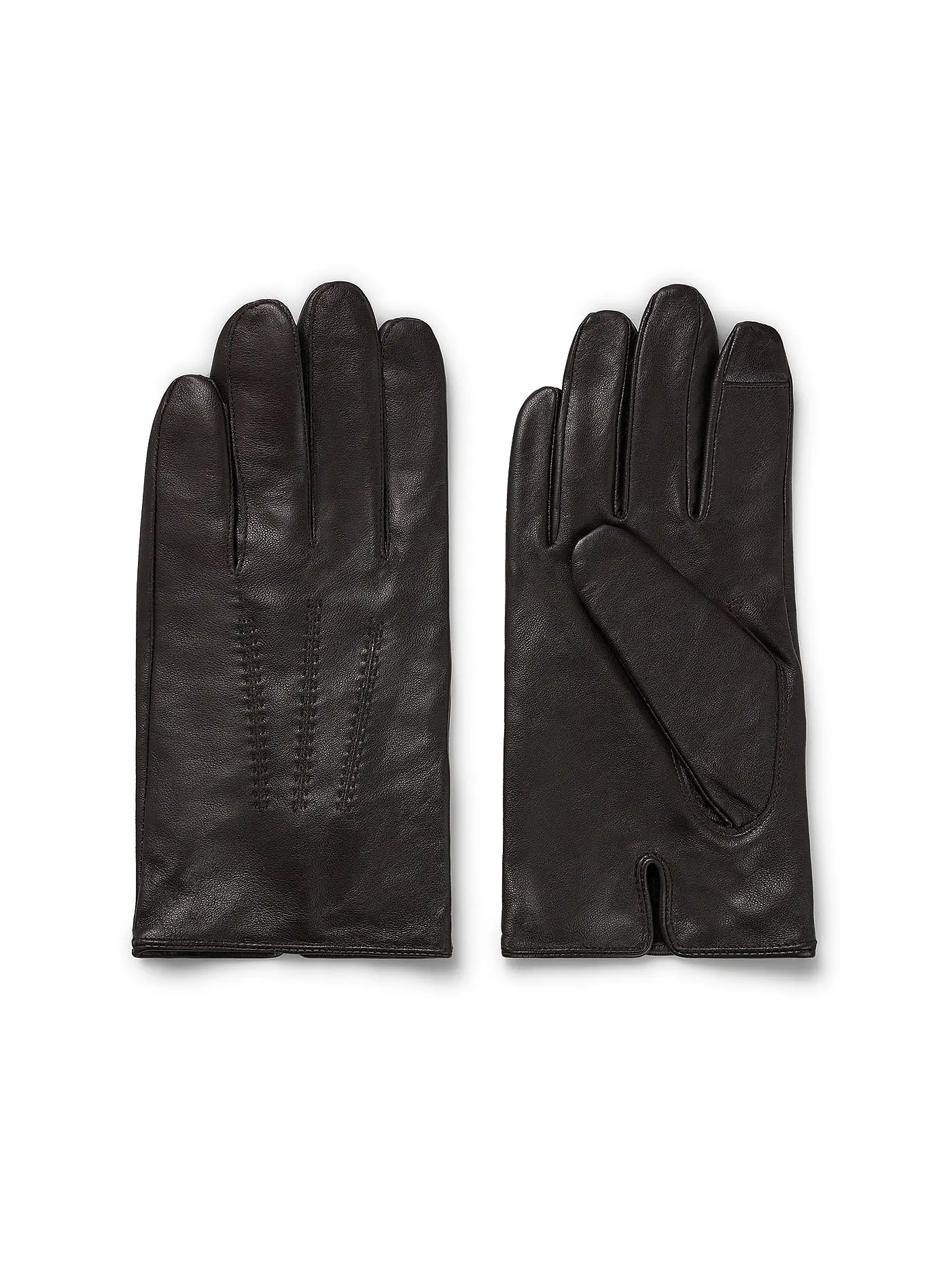 BOSS | Lederhandschuhe | braun