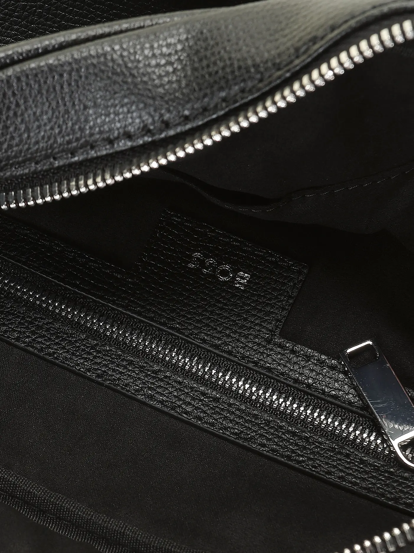 BOSS | Ledertasche - Mini Bag CELIA | schwarz