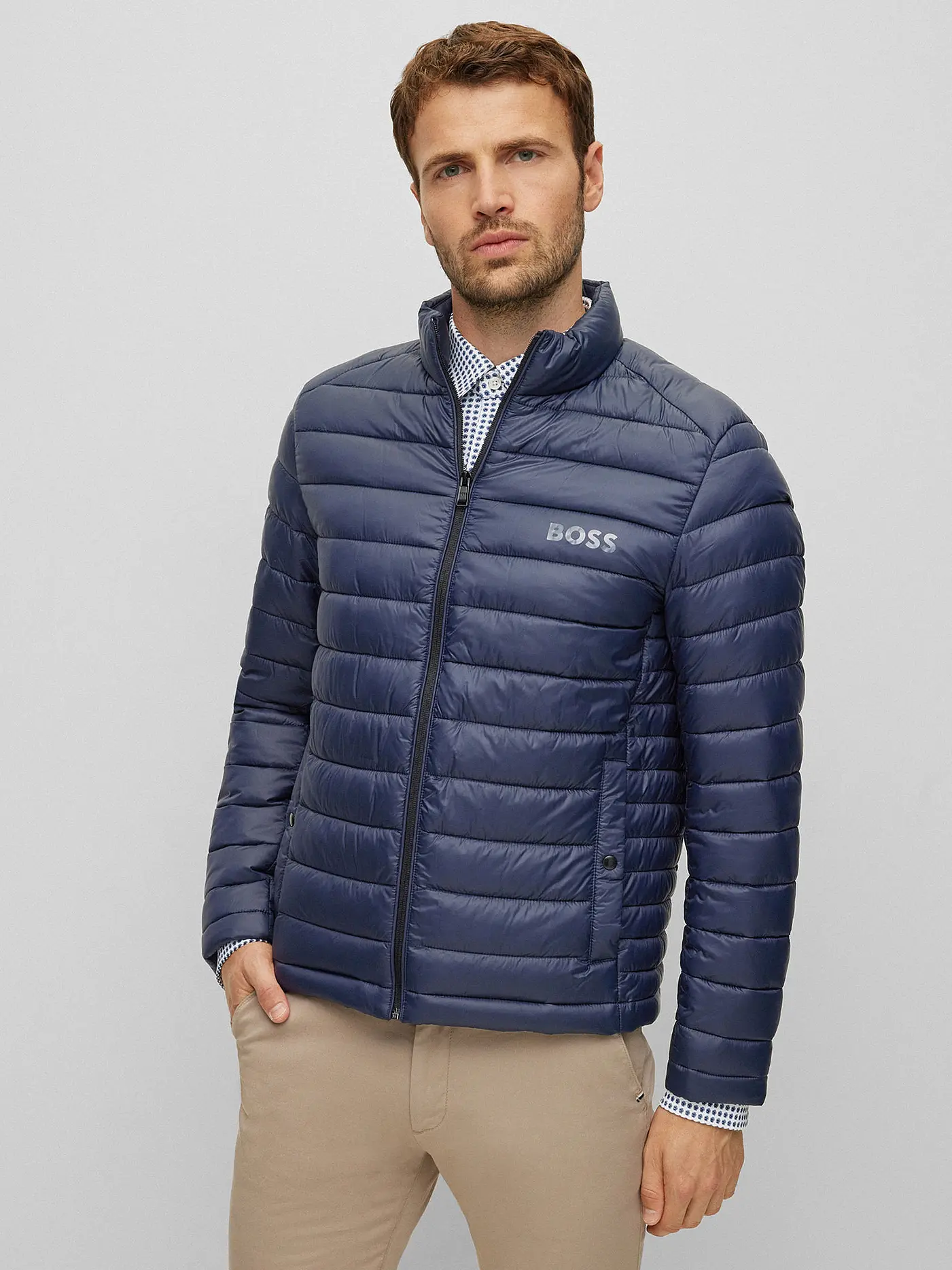 BOSS | Leichtsteppjacke CALANSOS | blau