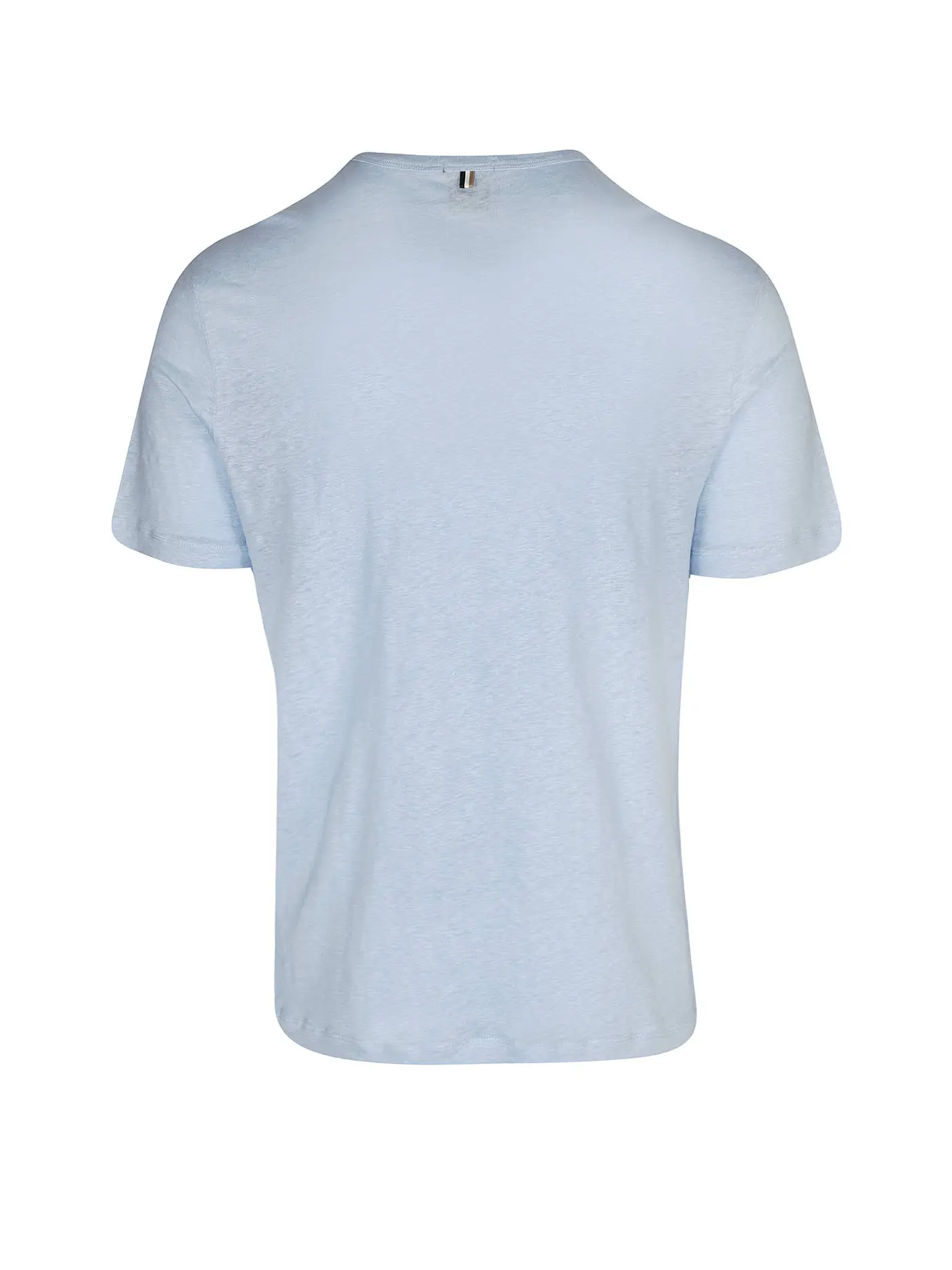 BOSS | Leinen T-Shirt TIBUT 351 | hellblau