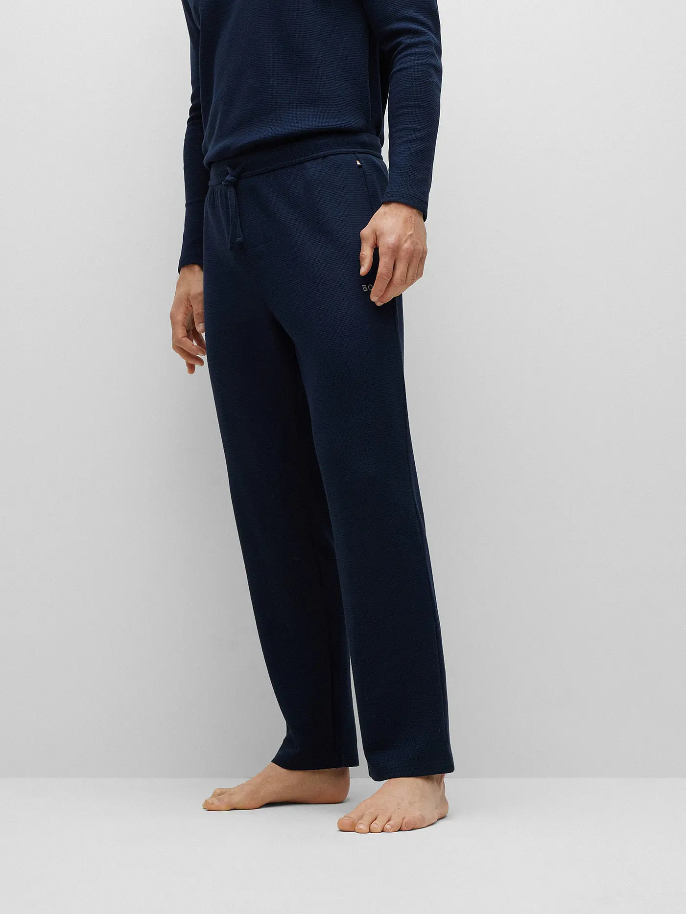 BOSS | Loungewear Hose | blau